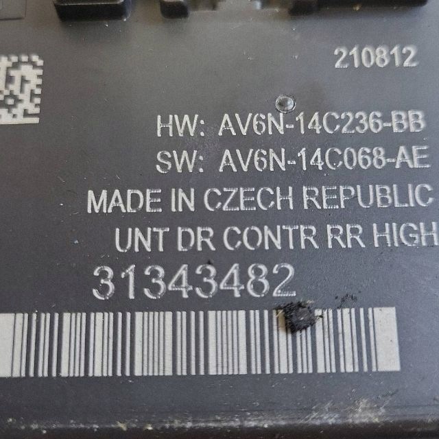 Module de porte arrière Volvo S60 II 31343482 image 3