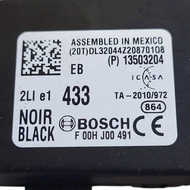 2011 Opel Insignia A Contrôle Serrure P13503204 image 3