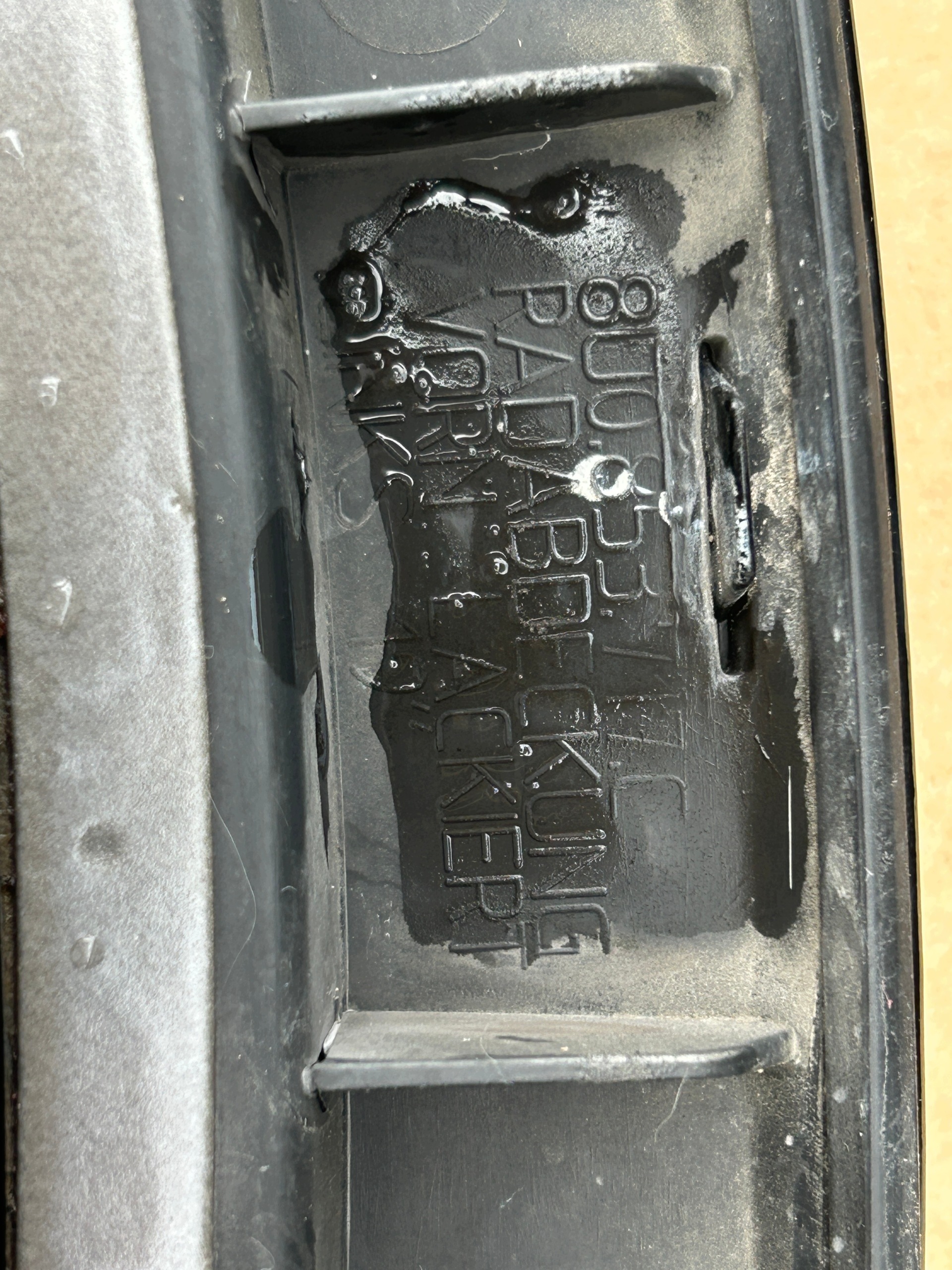 Audi Q3 8U 2015-2018 Moldura Para-lama Esquerdo image 6