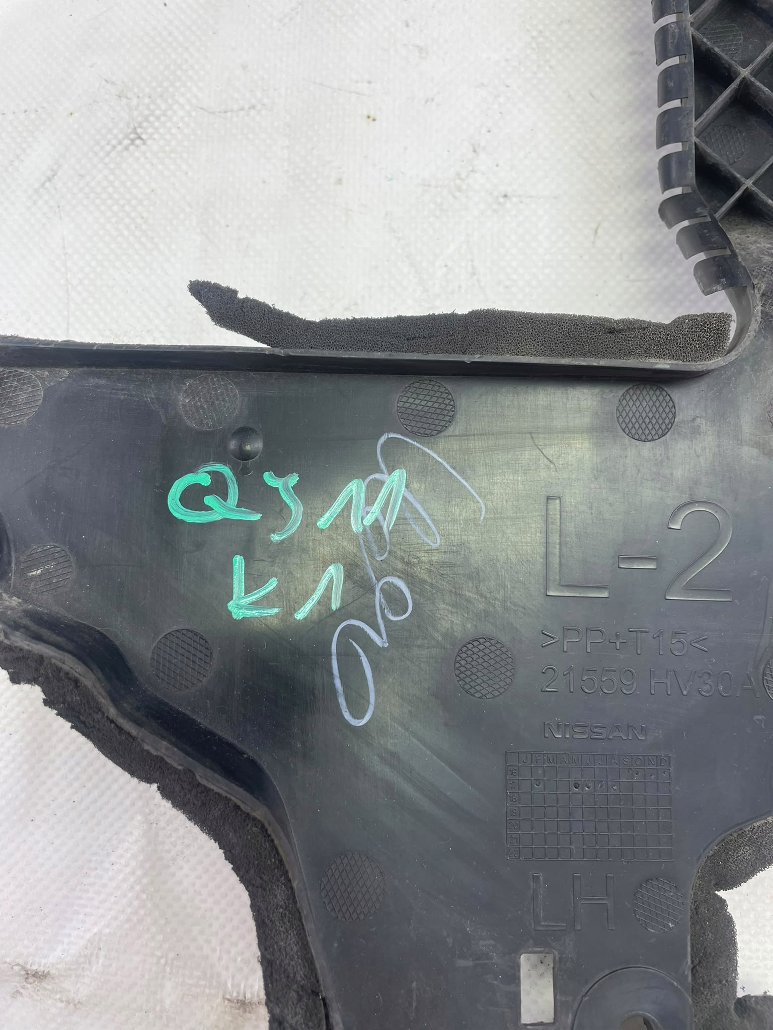 Nissan Qashqai J11 Luftführung Links Gebraucht image 3