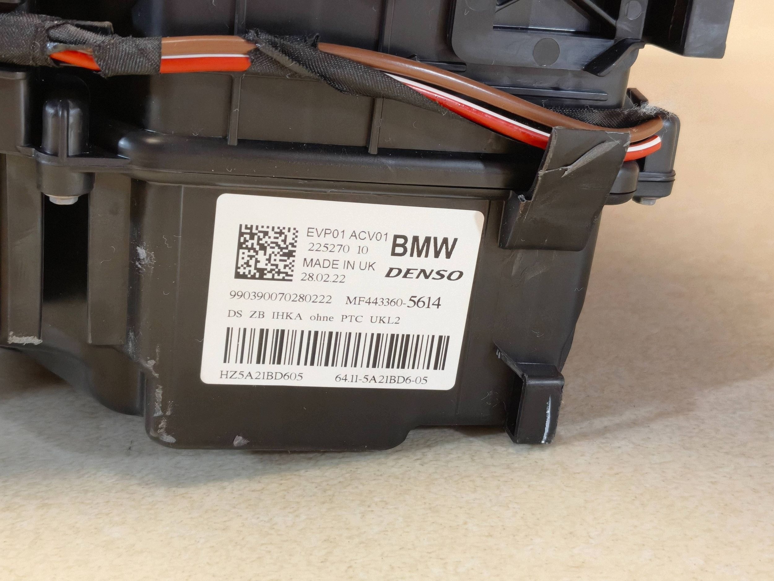Chauffage BMW X1 F48 X2 F39 5A21BD6 image 8