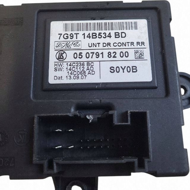 Module de porte Volvo V70 2007 7G9T14B534BD image 3