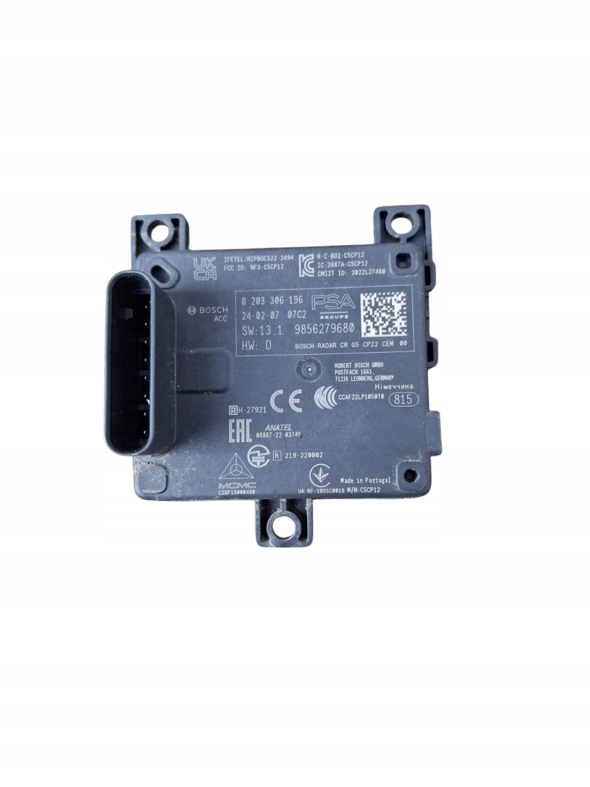 Sensor Radar Opel Astra L Peugeot 308 DS4 image 2