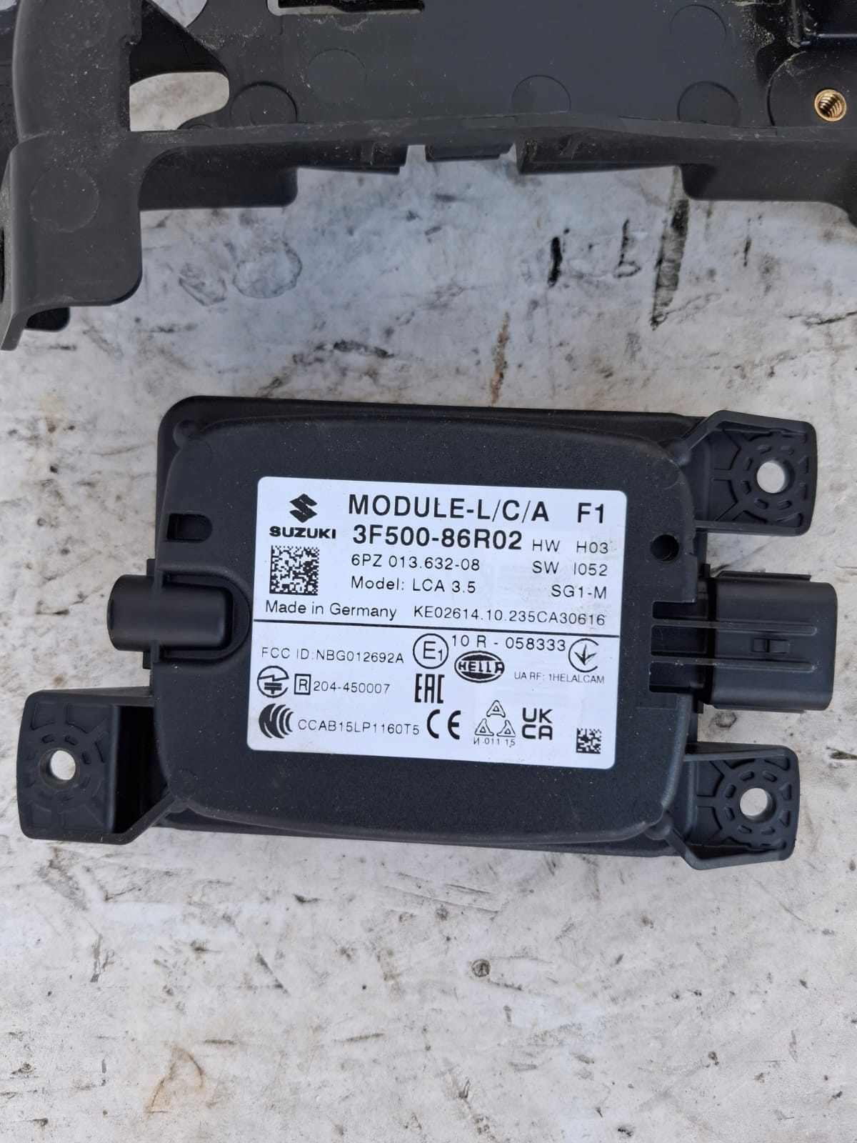 Suzuki Vitara III Radar Module Zone Aveugle