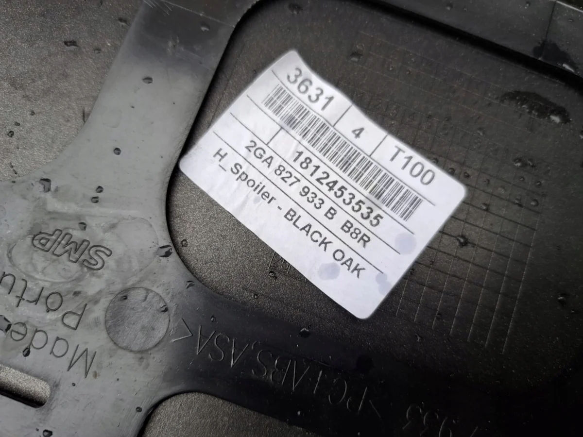 Spoiler hayon VW T-ROC 2GA827933G image 4