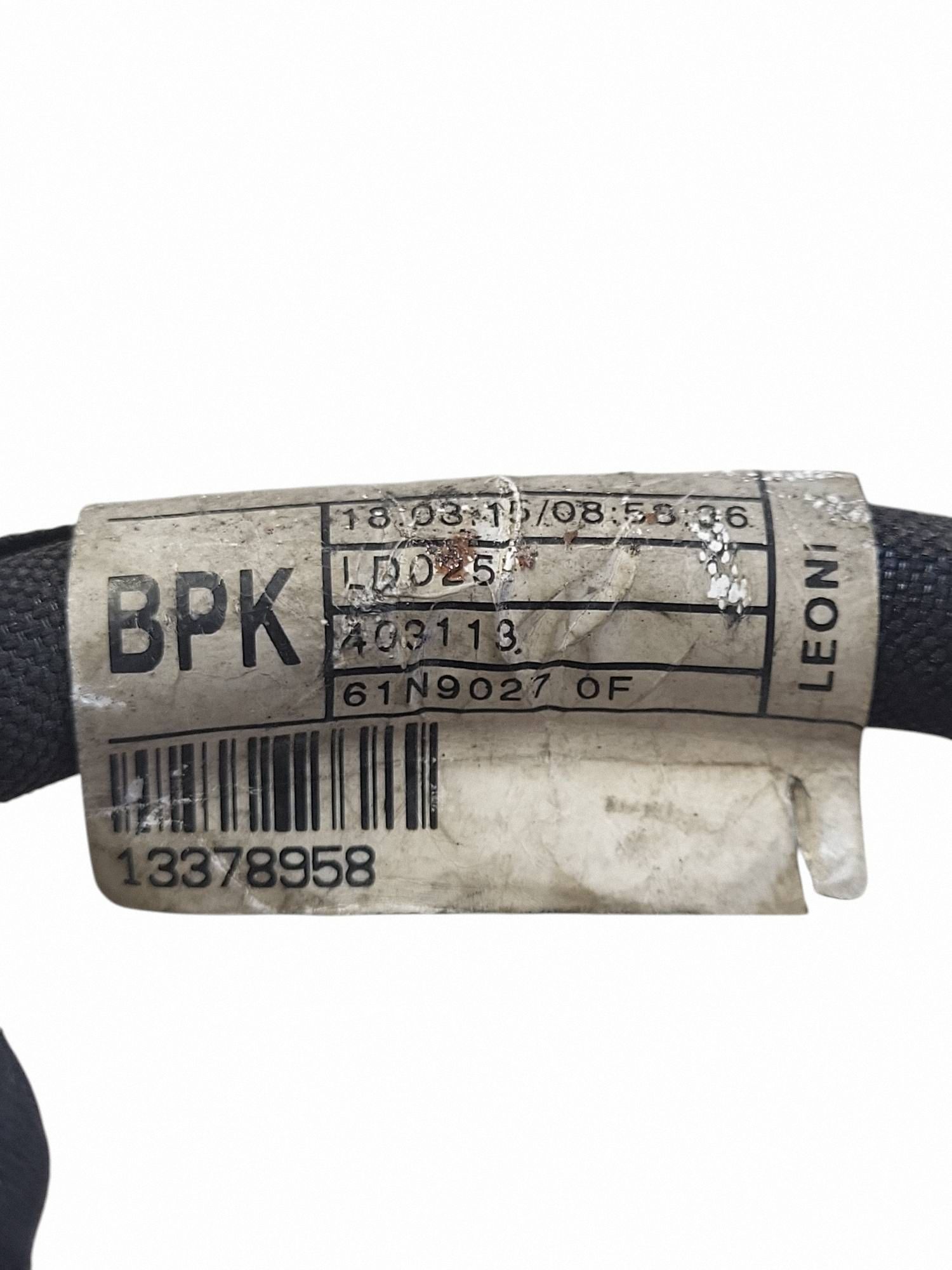 Borne négative Opel Zafira C OEM 13378958 image 4