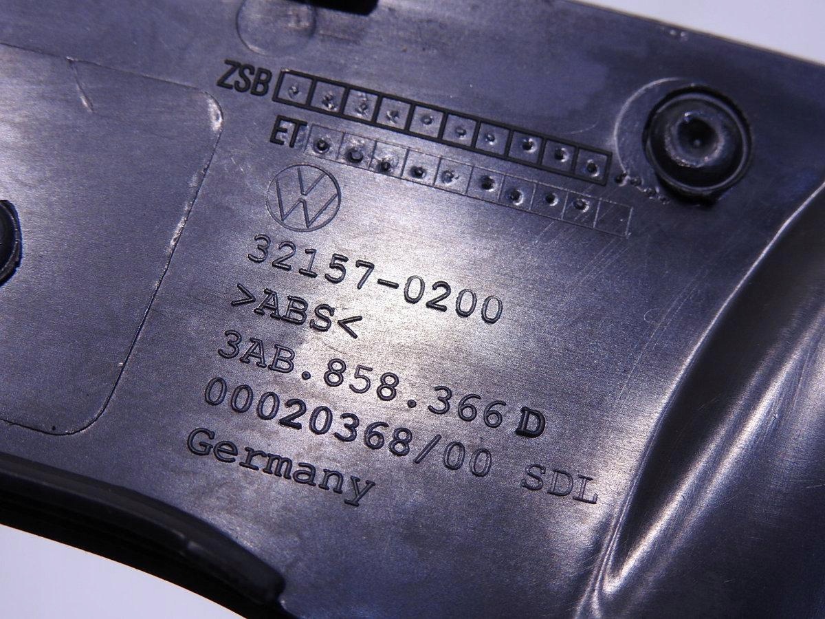 Cache compteur VW Passat B7 3AB858366D image 5