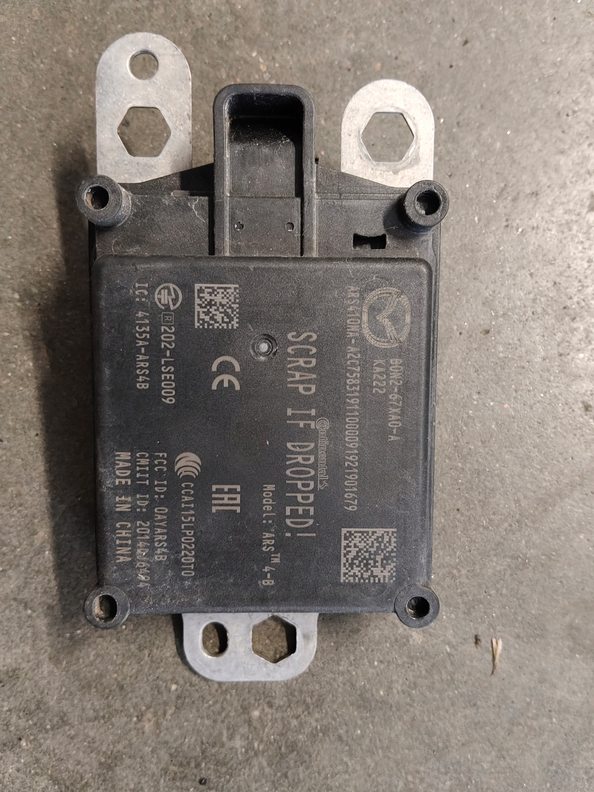 Radar avant Mazda 3 BP BON2-76XA0-A (2020) image 2