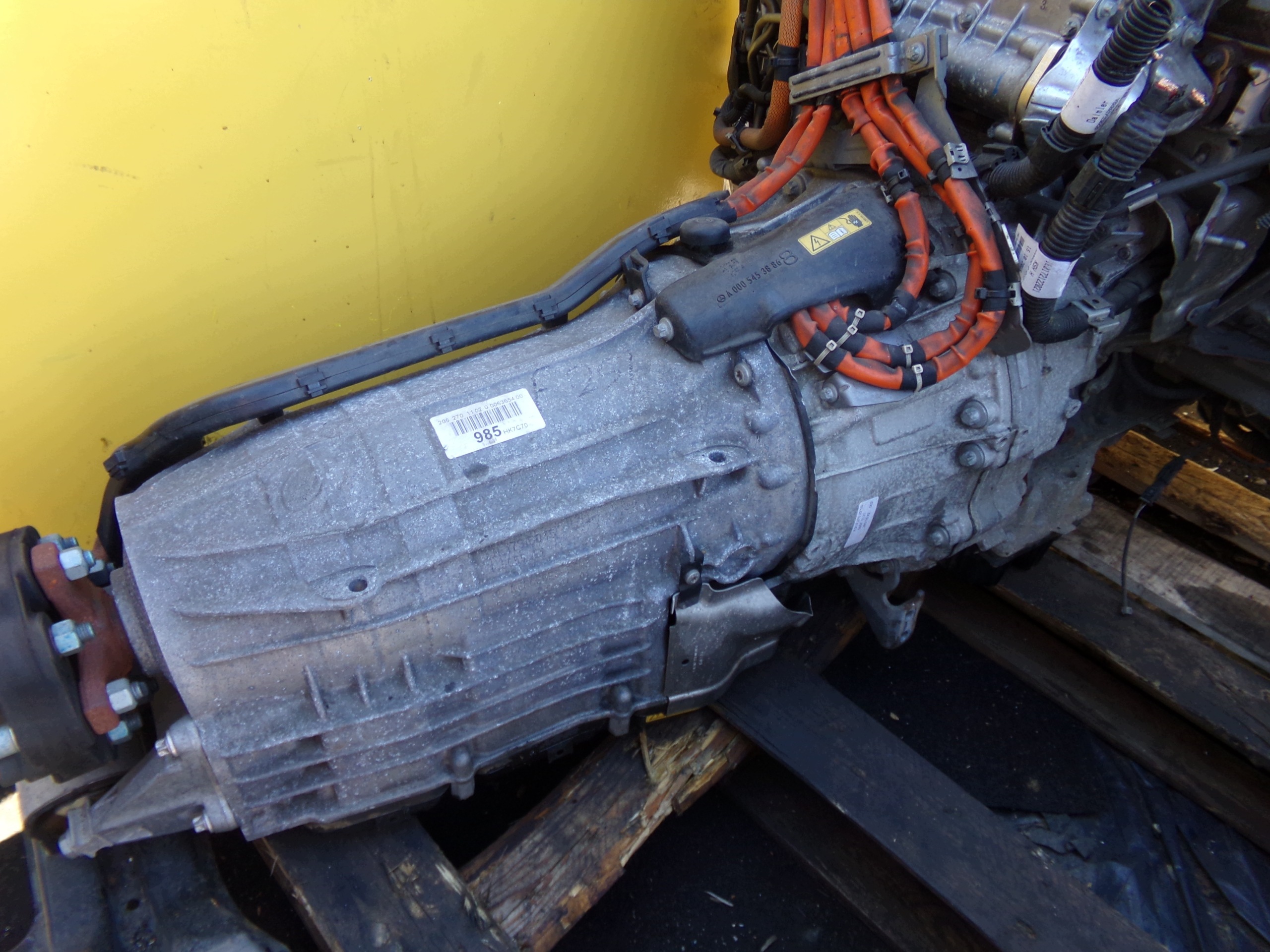 Mercedes C W205 2.2 CDI Hybrid 15r Automatic Gearbox 2052701102