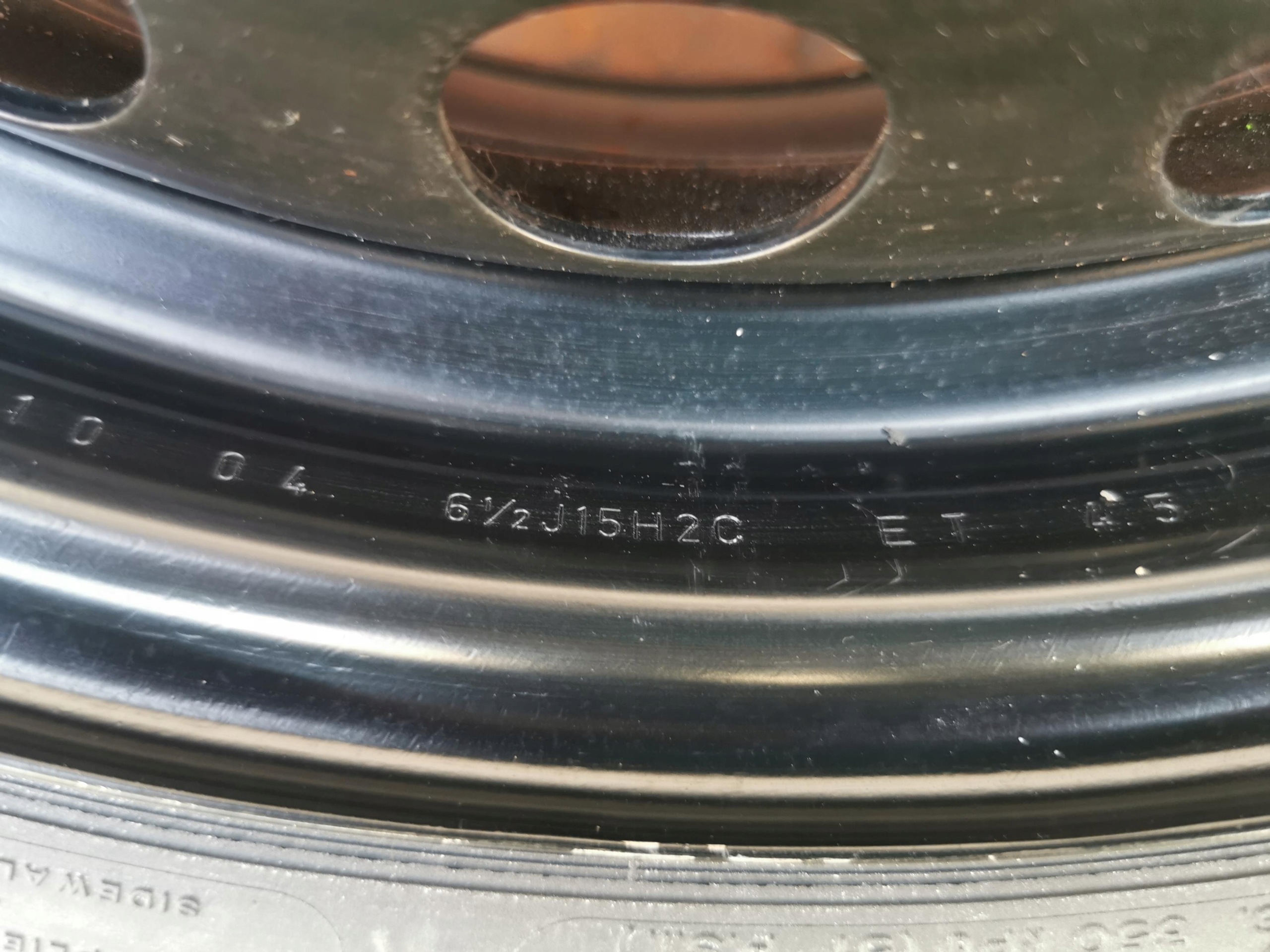 Roda de Aço 15" 4x100 ET43 6Jx15H2 Renault image 6