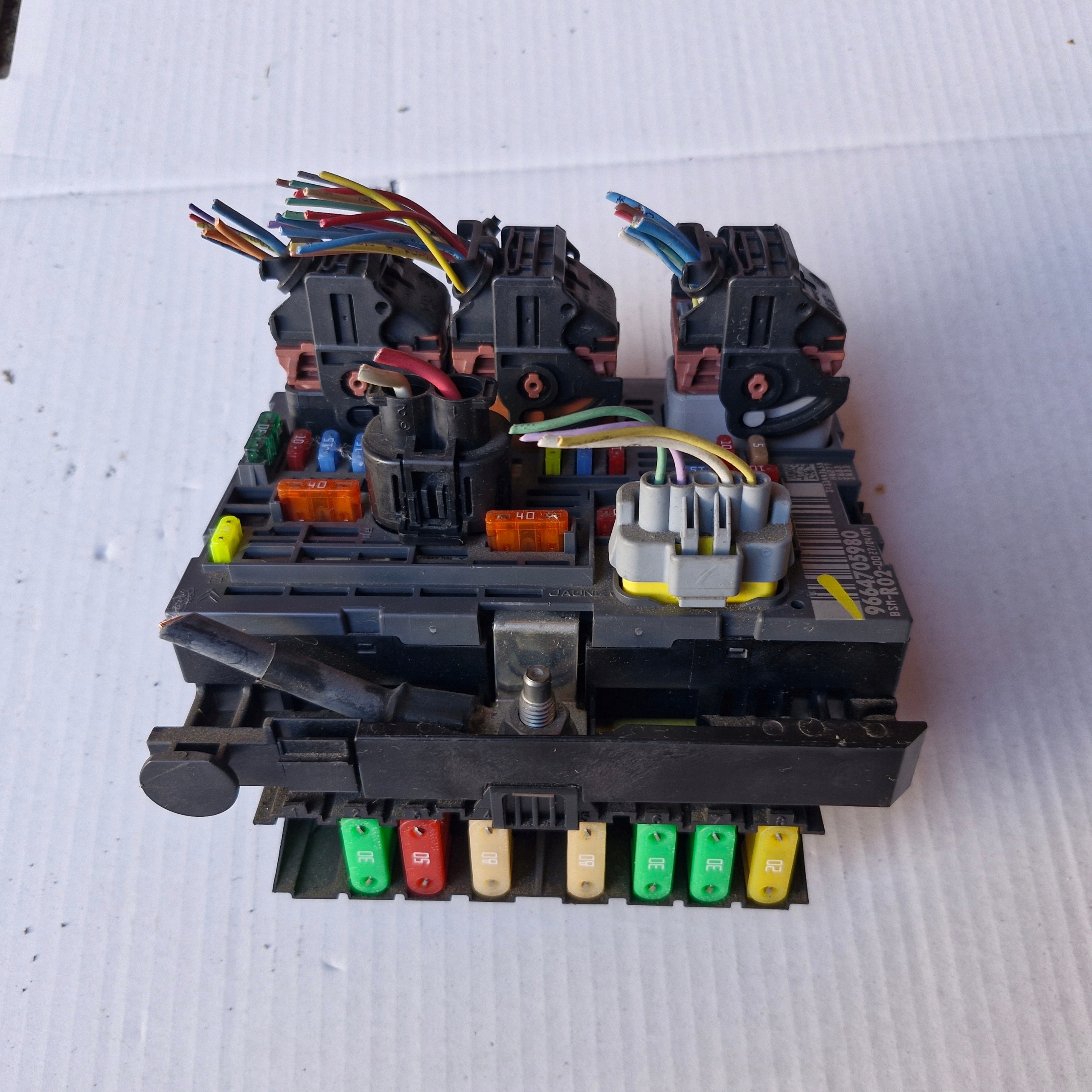 Module BSM Peugeot Citroen 9664705980 R02 image 2