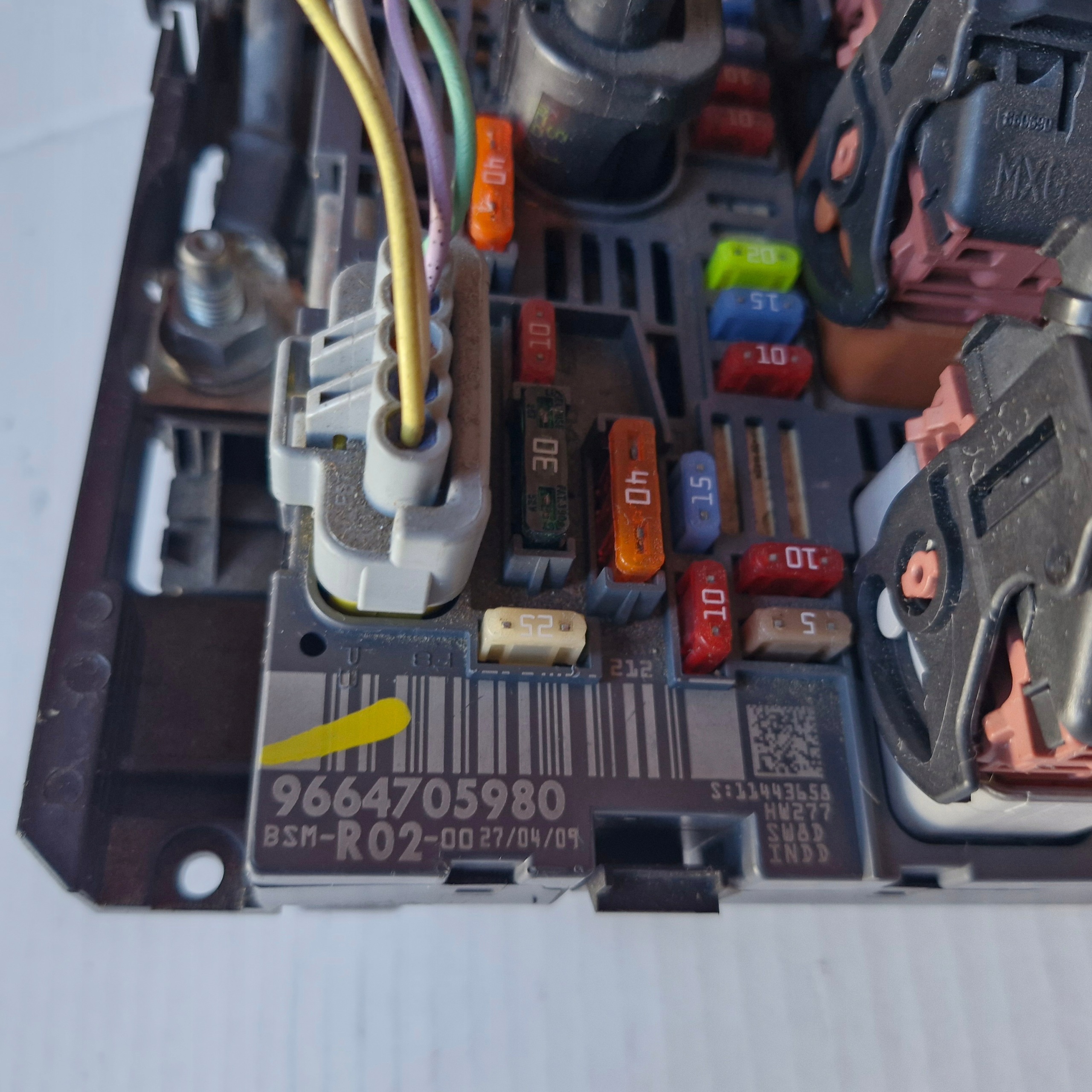 Module BSM Peugeot Citroen 9664705980 R02 image 3