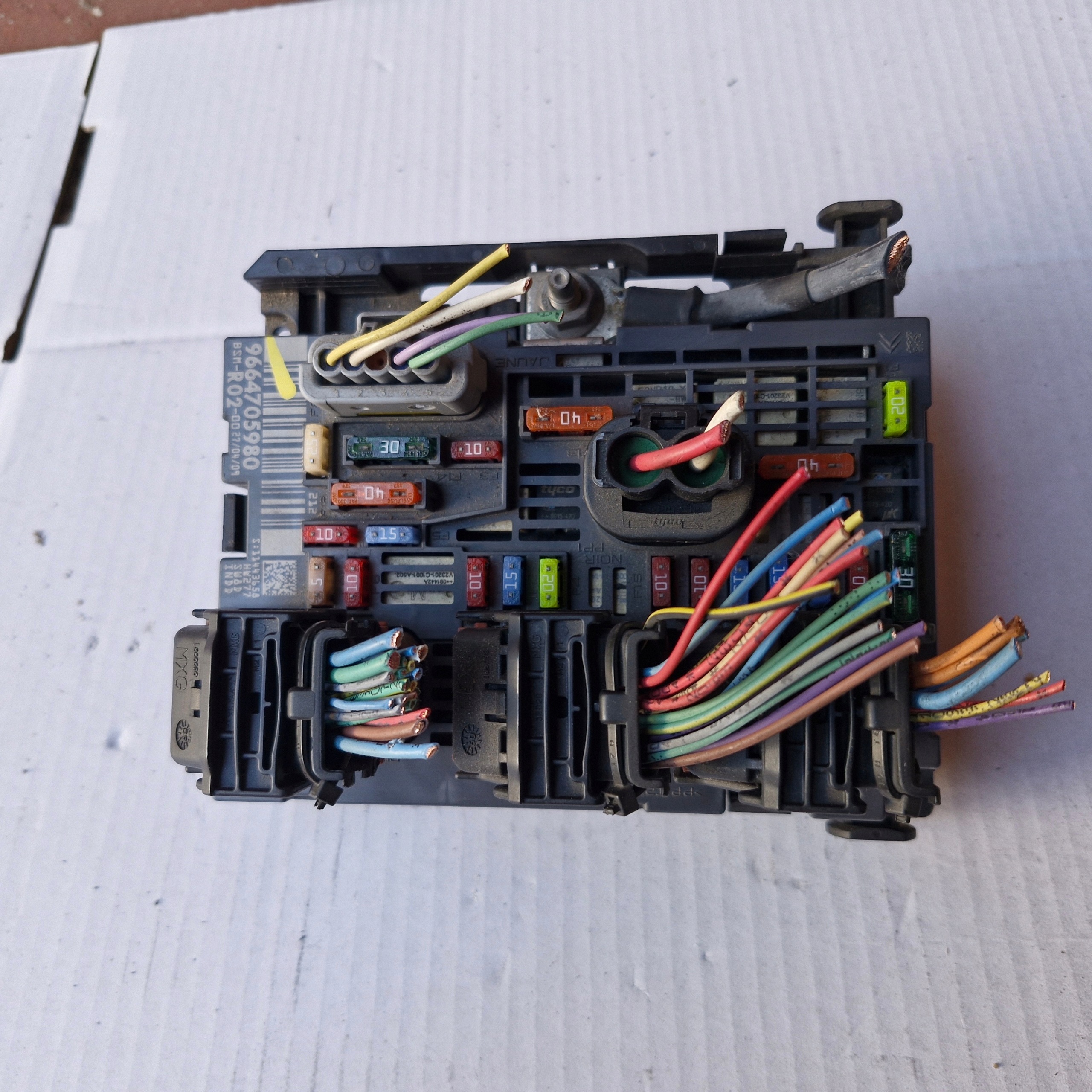 Module BSM Peugeot Citroen 9664705980 R02 image 4