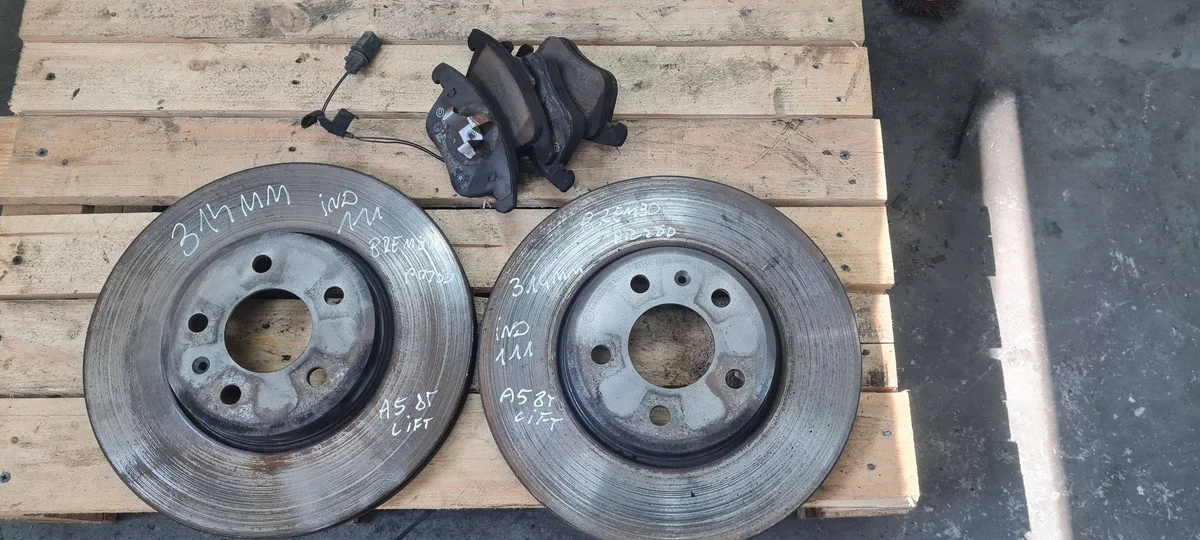 Disque de frein avant Brembo 314mm Audi A5 image 2