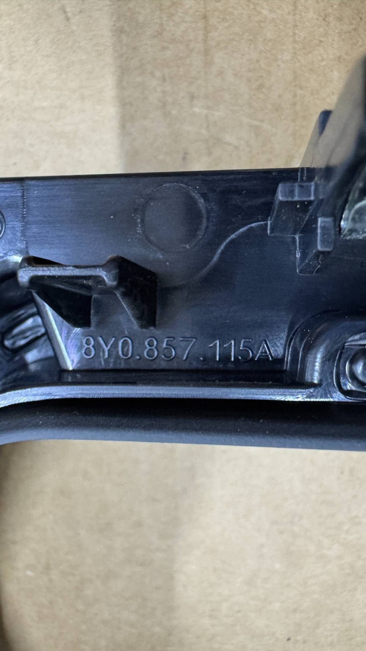 Audi A3 S3 RS3 8Y Instrument Cluster Cover Frame 8Y0857115A image 4