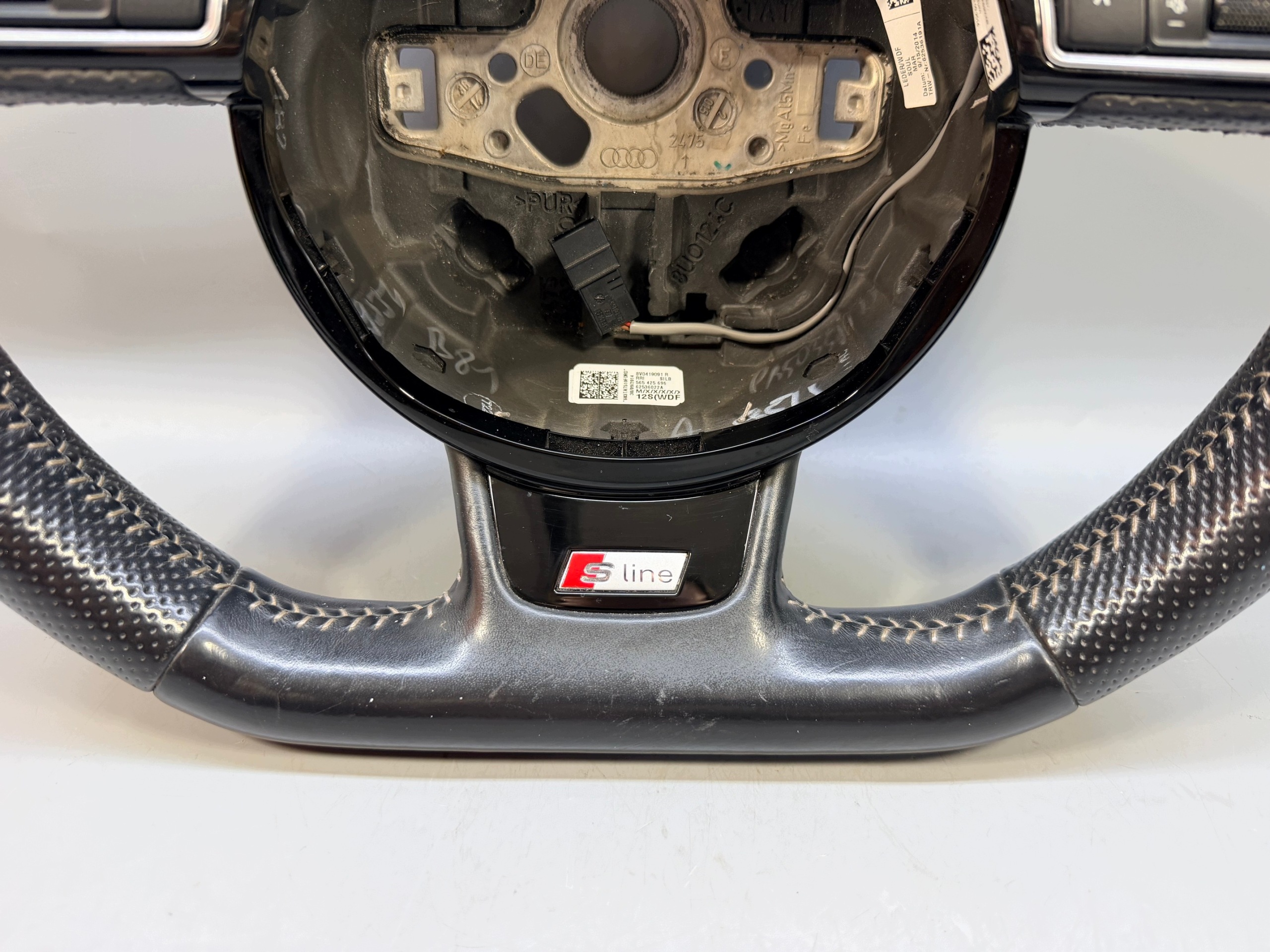 Volant cuir multifonction Audi A3 8V S-Line image 6