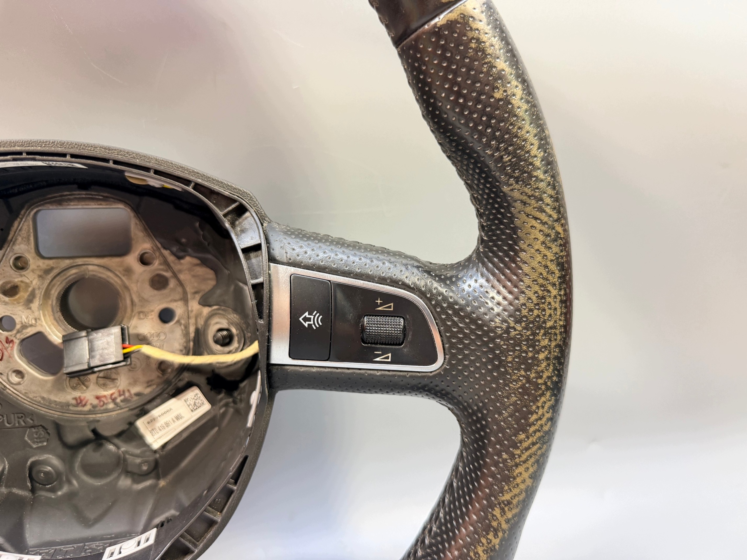 Volant cuir multifonction Audi A4 B8 A5 8T image 5