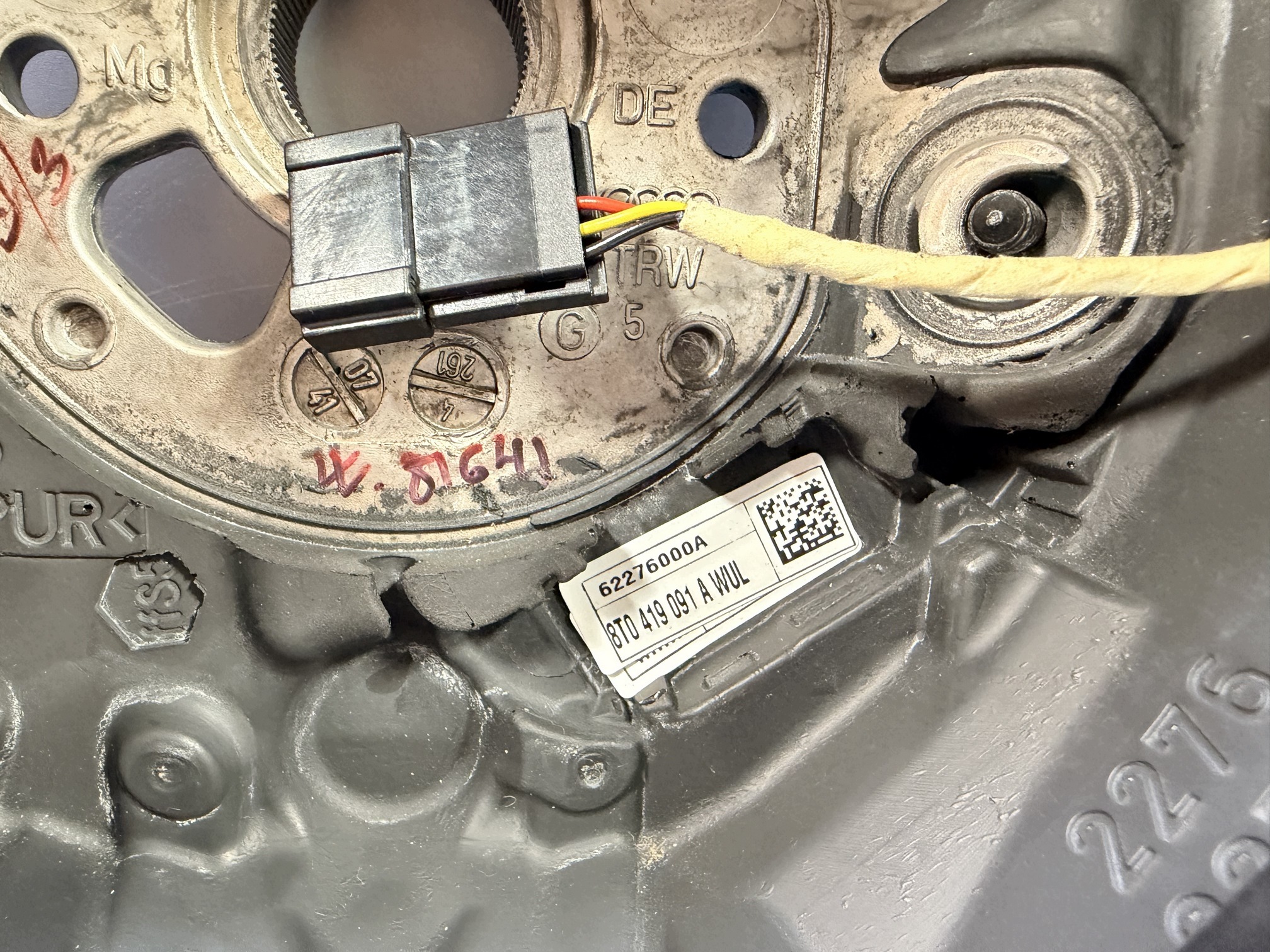 Volant cuir multifonction Audi A4 B8 A5 8T image 7