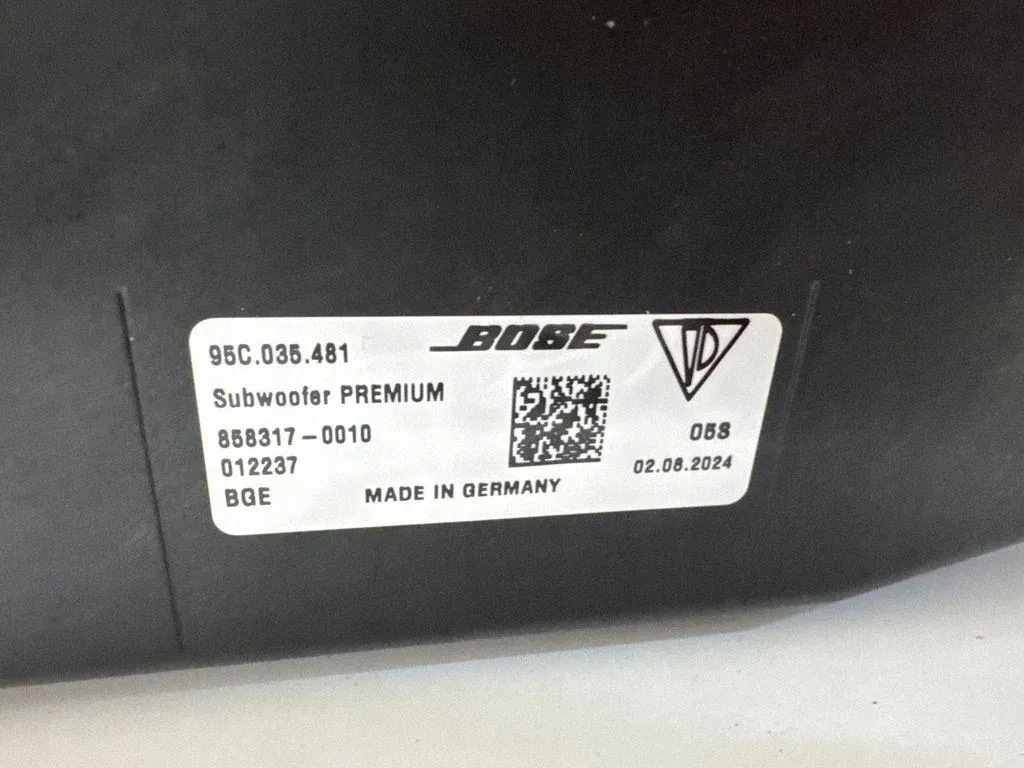 Subwoofer Porsche Macan Usado OEM 95C035481 image 3