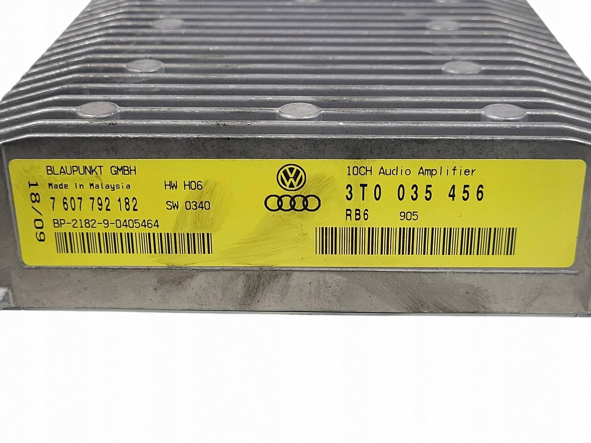 Radio Verstärker Skoda Superb II 3T0035456 image 4
