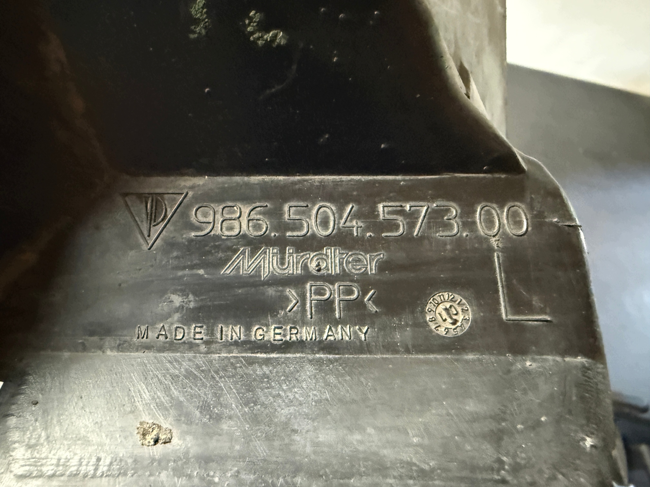 Hinterer linker Kotflügel Porsche Boxster 986 OEM 98650457300 image 3