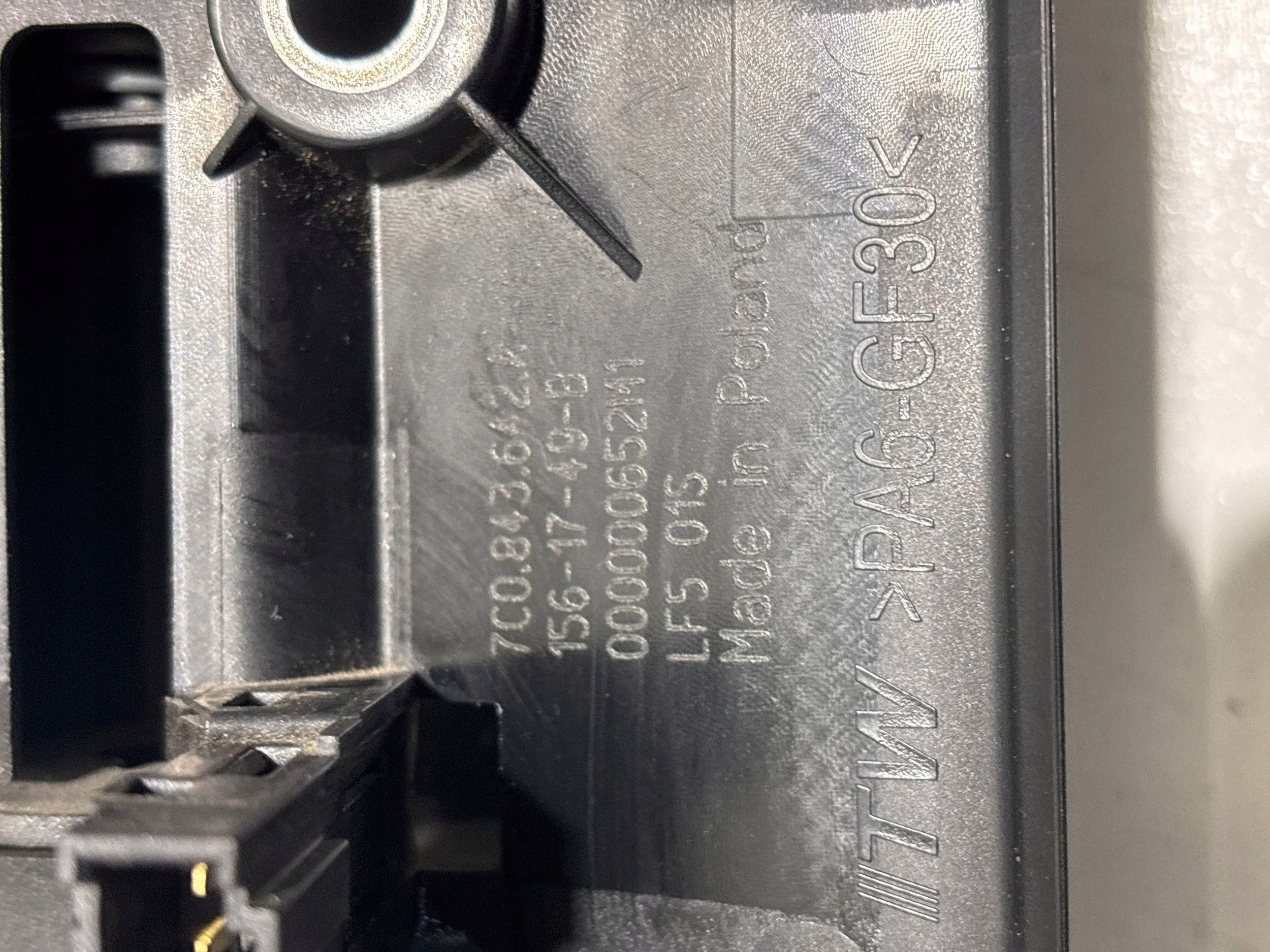 MAN TGE 1GEN 7C0843642K Maniglia Interna image 6