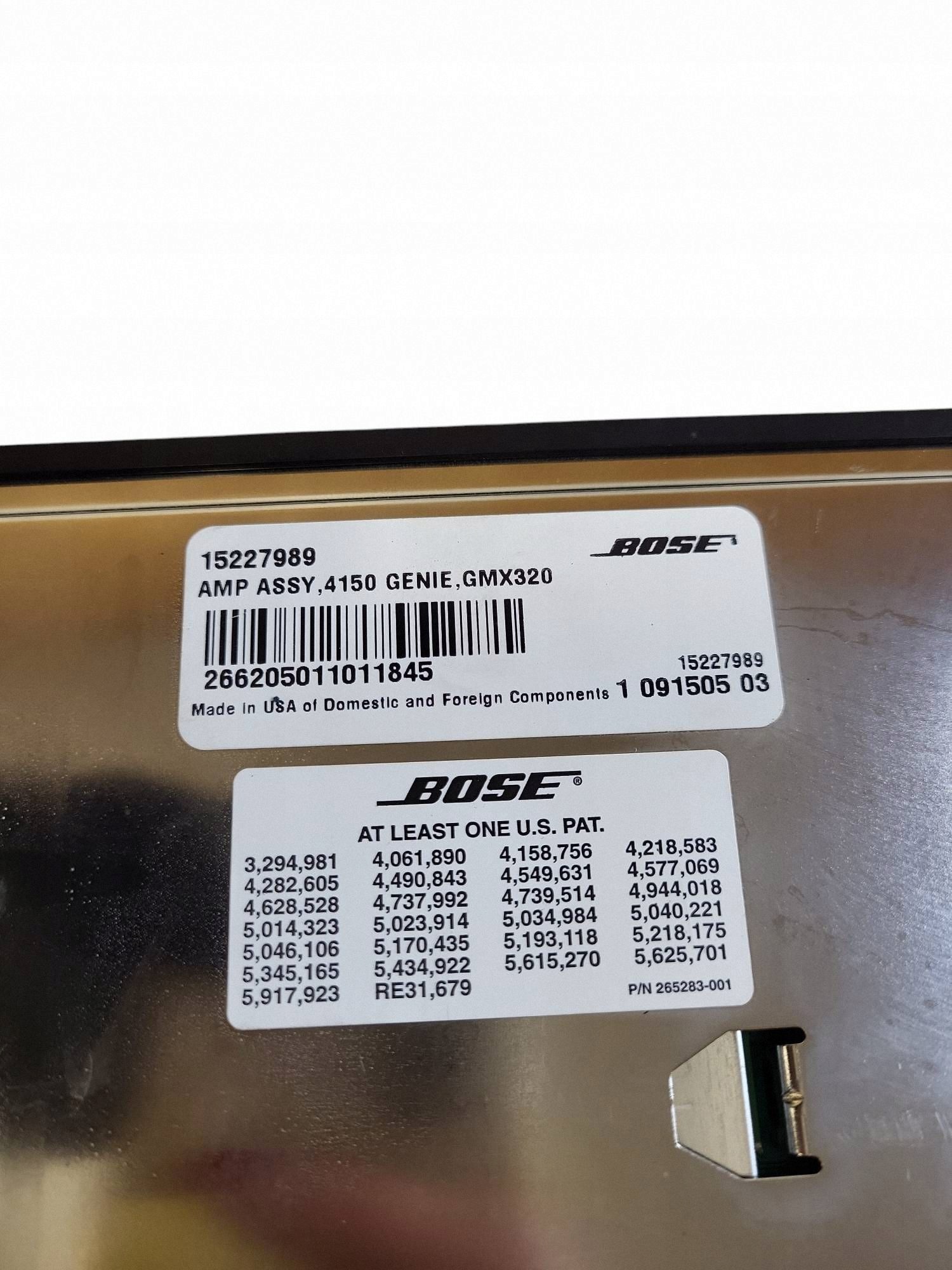 Radioförstärkare Cadillac CTS I 15227989 image 5