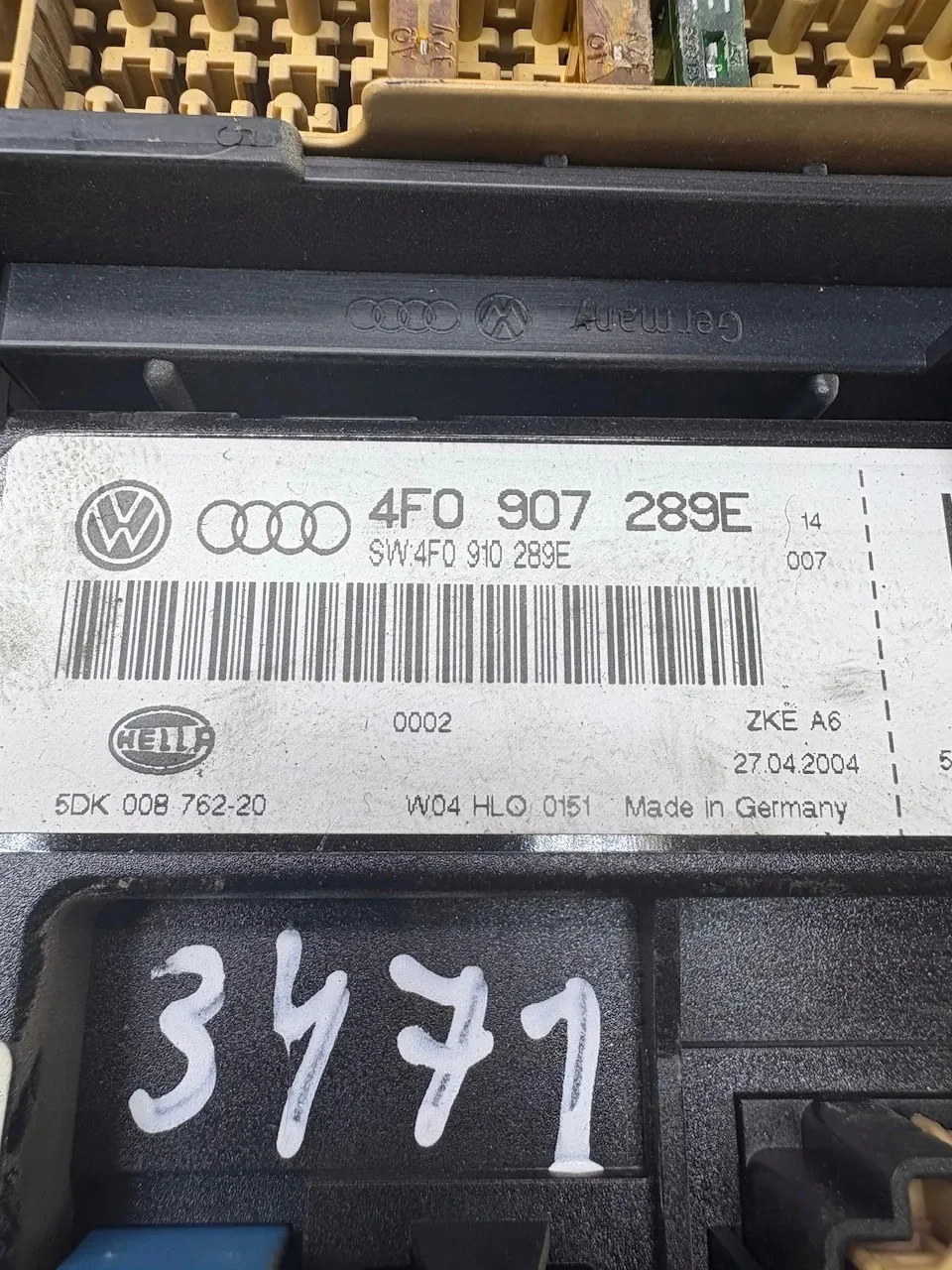 Komfortimoduli Audi A6 C6 4F0907289E image 7