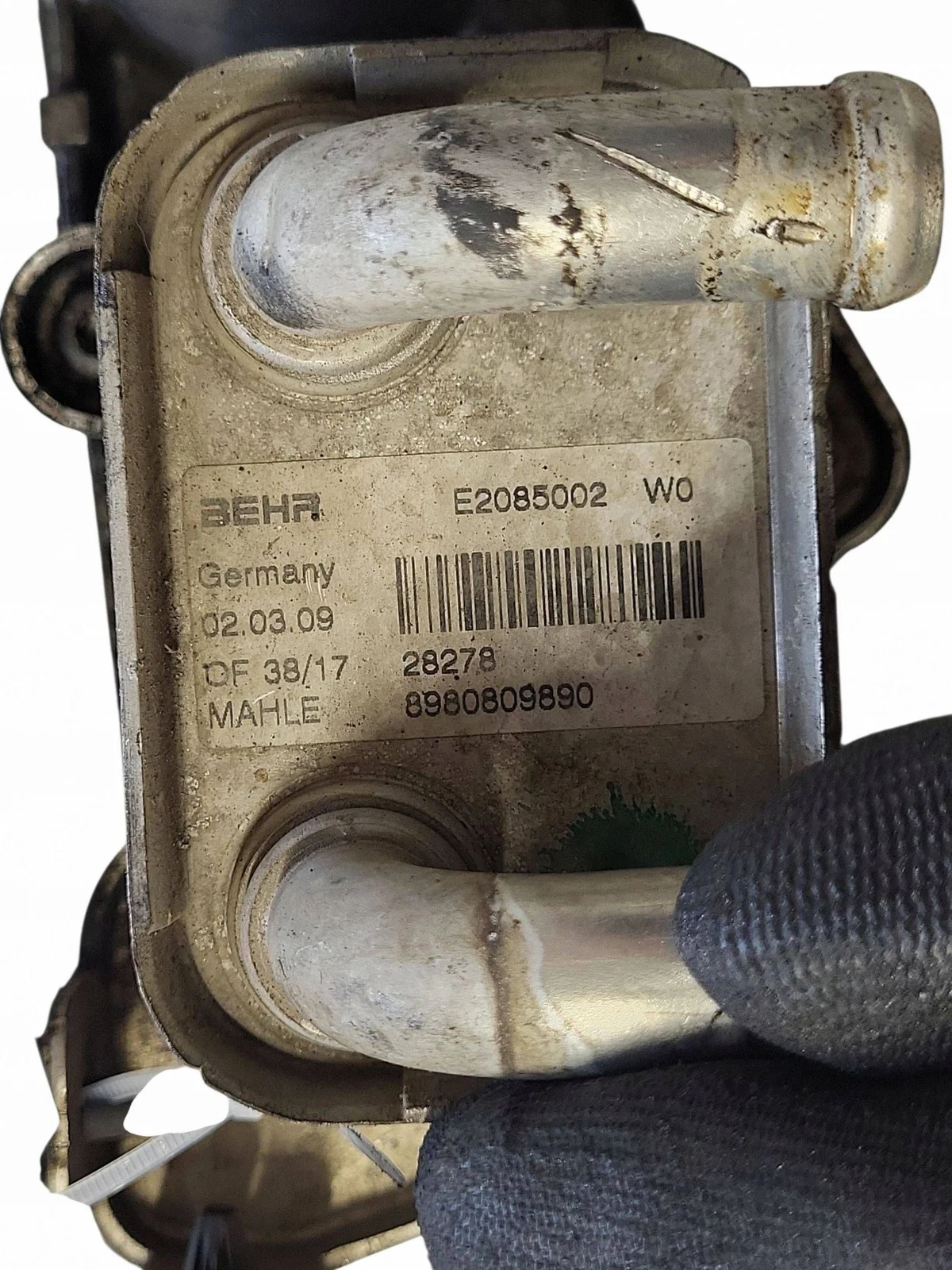 Oljefiltermontage OPEL ASTRA G 1.7L image 6