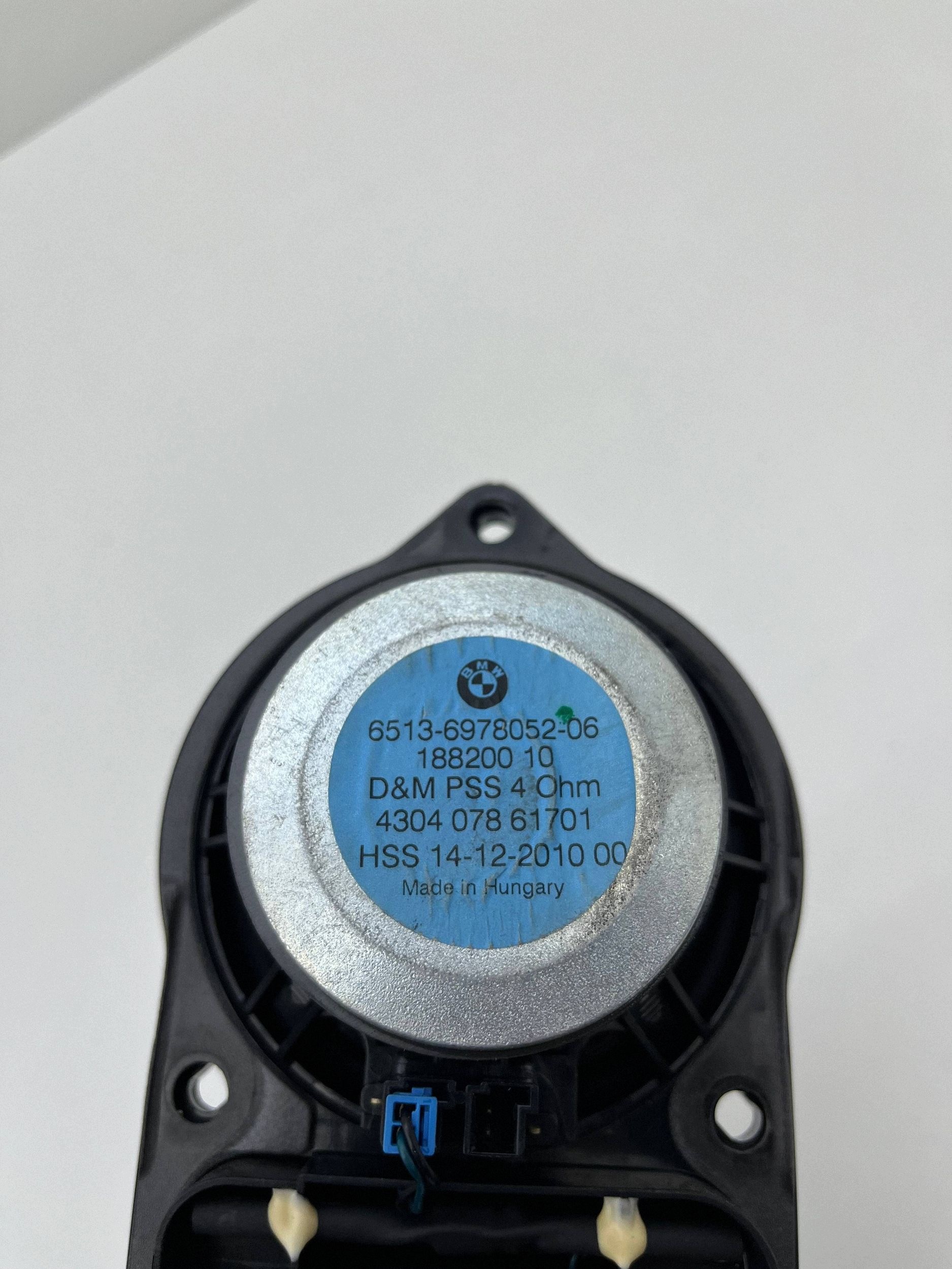 Haut-parleur console BMW X5 E70 OEM 6978052 image 3