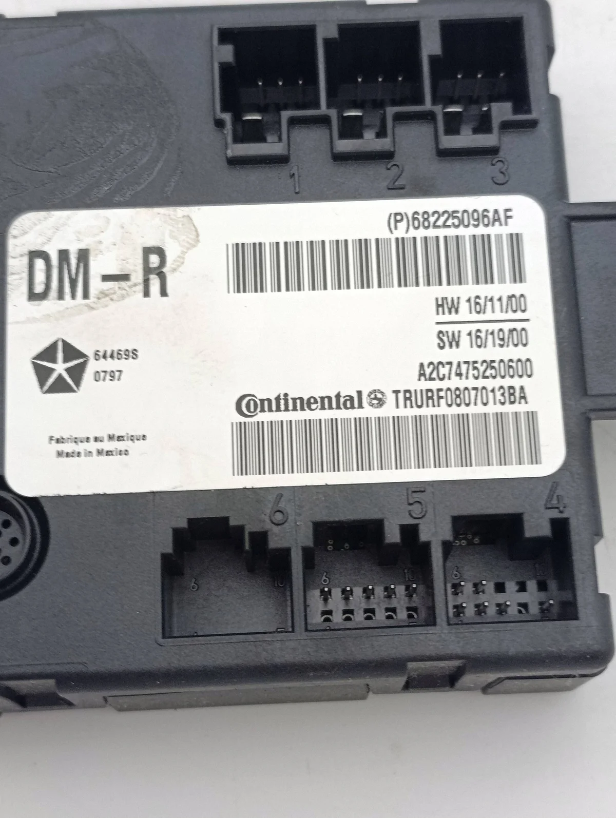 Module porte latérale Chrysler Pacifica 68225096AF image 5