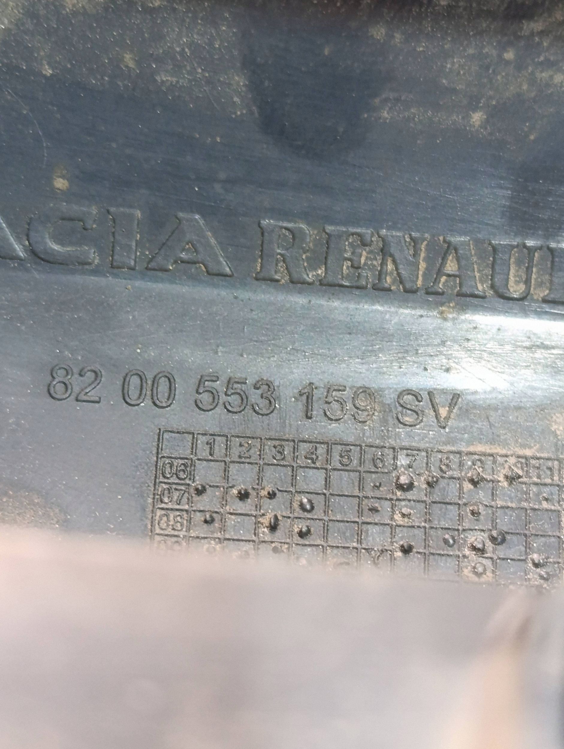 Lâmpada Placa Matrícula Dacia Dokker 8200553159 image 10