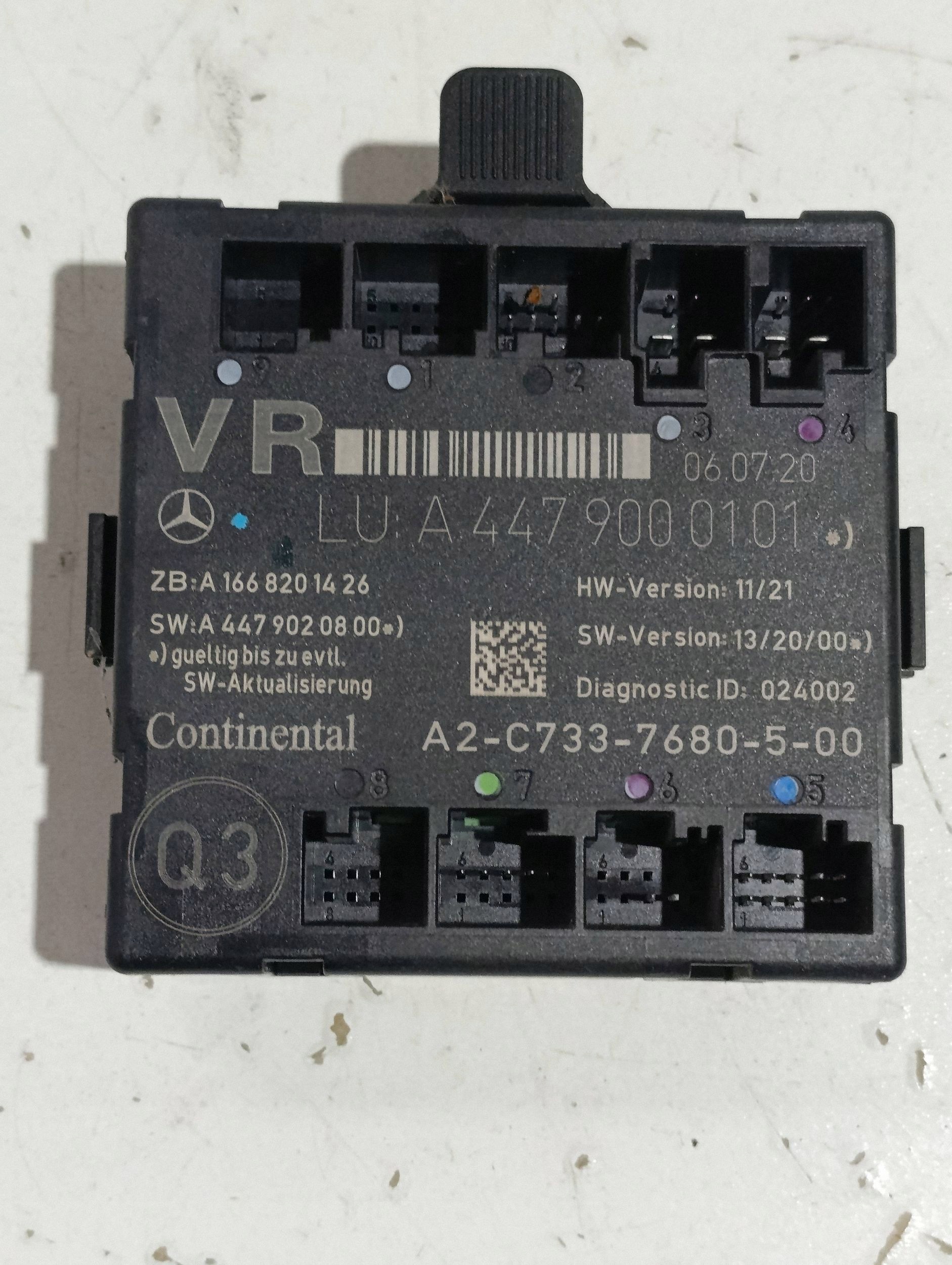 Module porte Vito W447 avant droit A4479000101 image 4