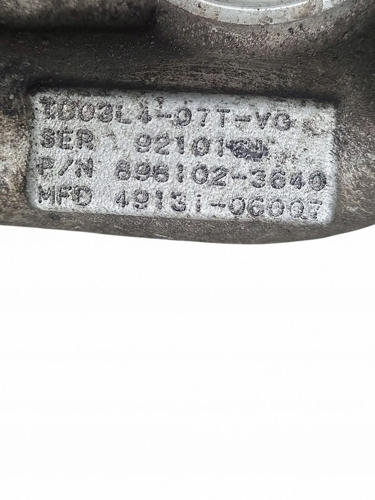 Turbocompressor Opel Astra H Meriva 1.7 CDTI image 8