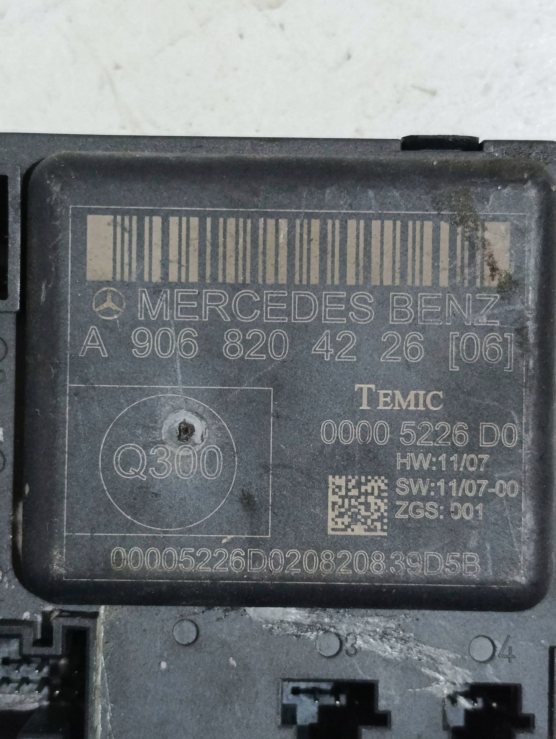 Module de porte VW Crafter 2.5TDI A9068204226 image 4