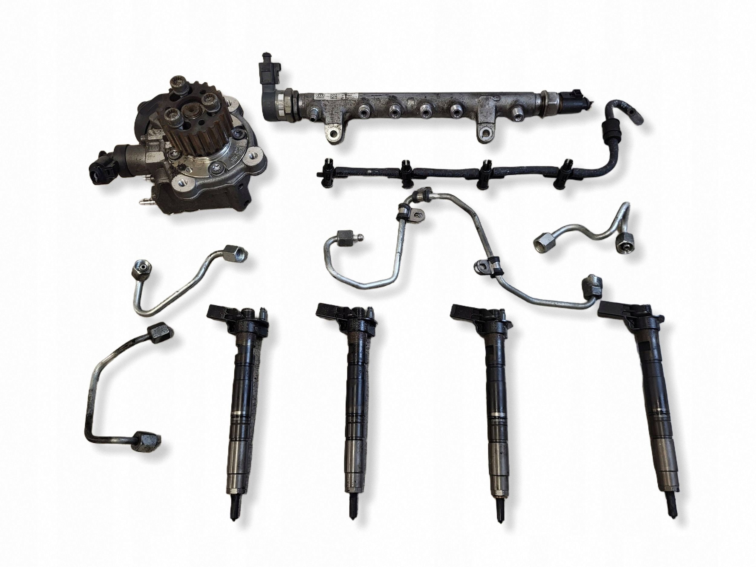 2009 Audi A4 S4 B8 Fuel Injector Set 03L230909