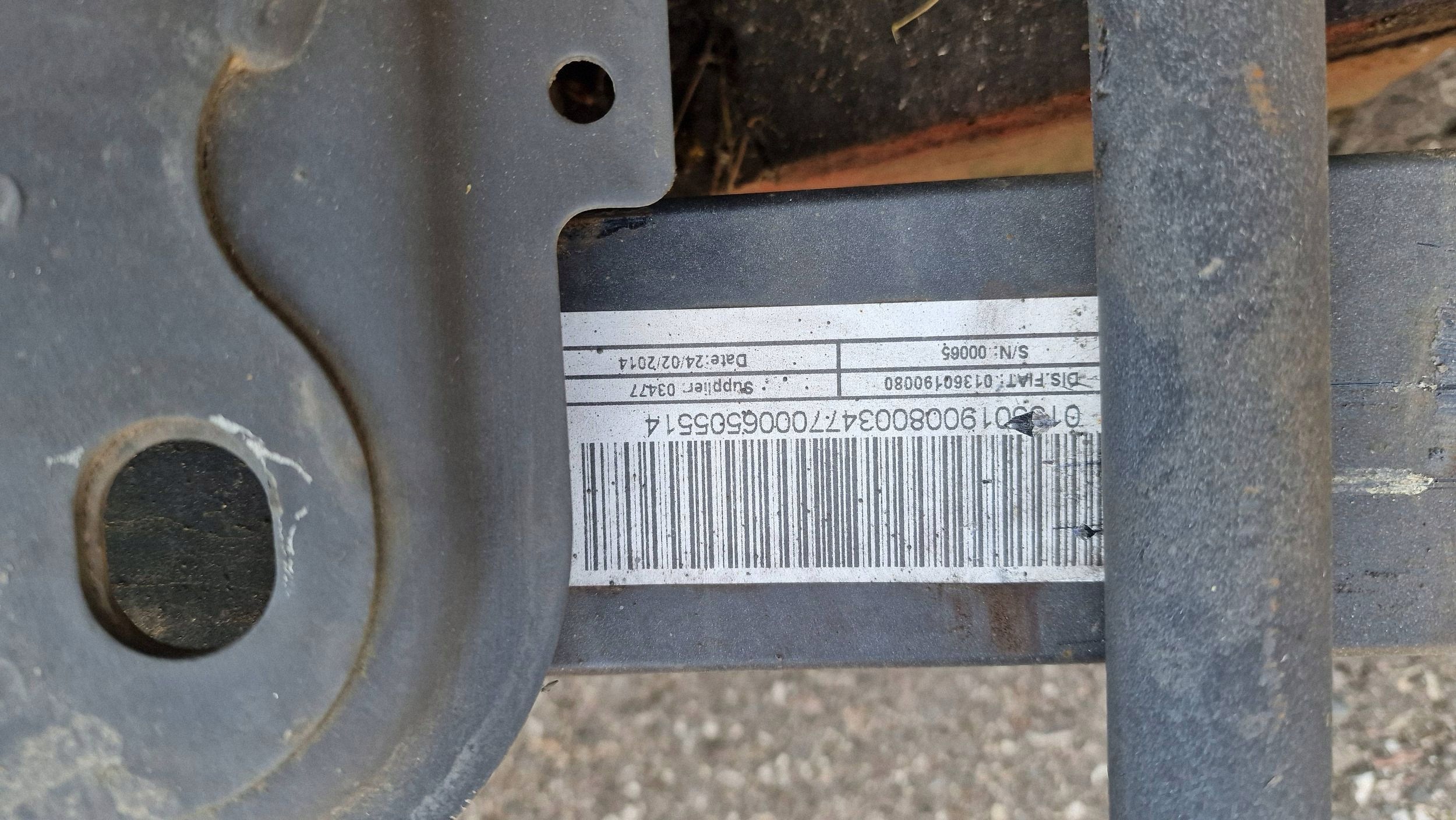 Hinterradaufhängung Fiat Ducato 01360191080 image 7