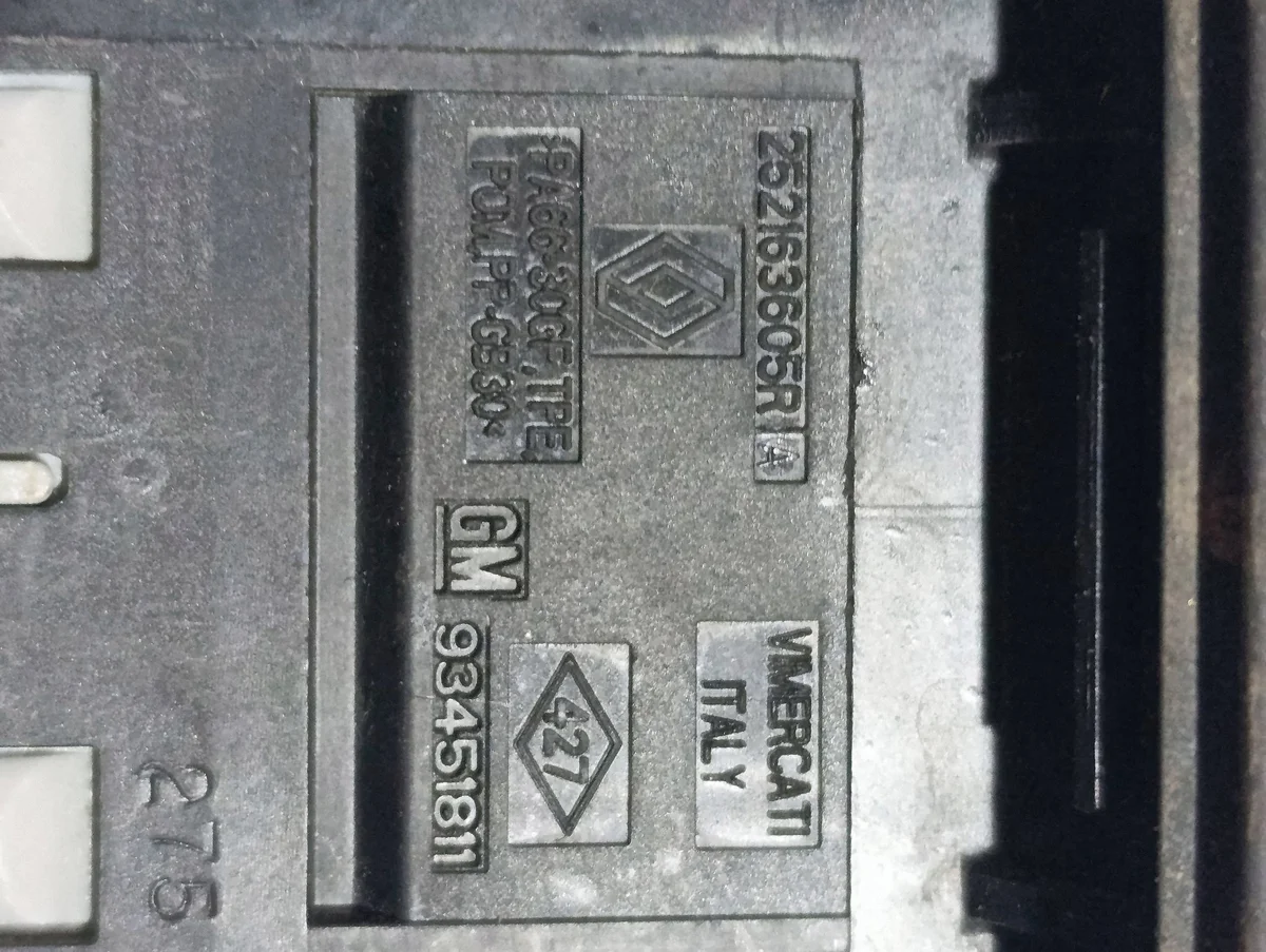 Dörr sensor Renault Trafic III (X82) 252163605R image 4