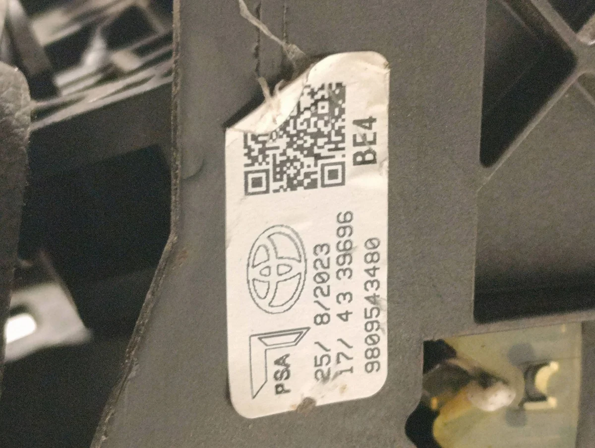 Vaihdevipu Peugeot Expert 9809543480 image 7