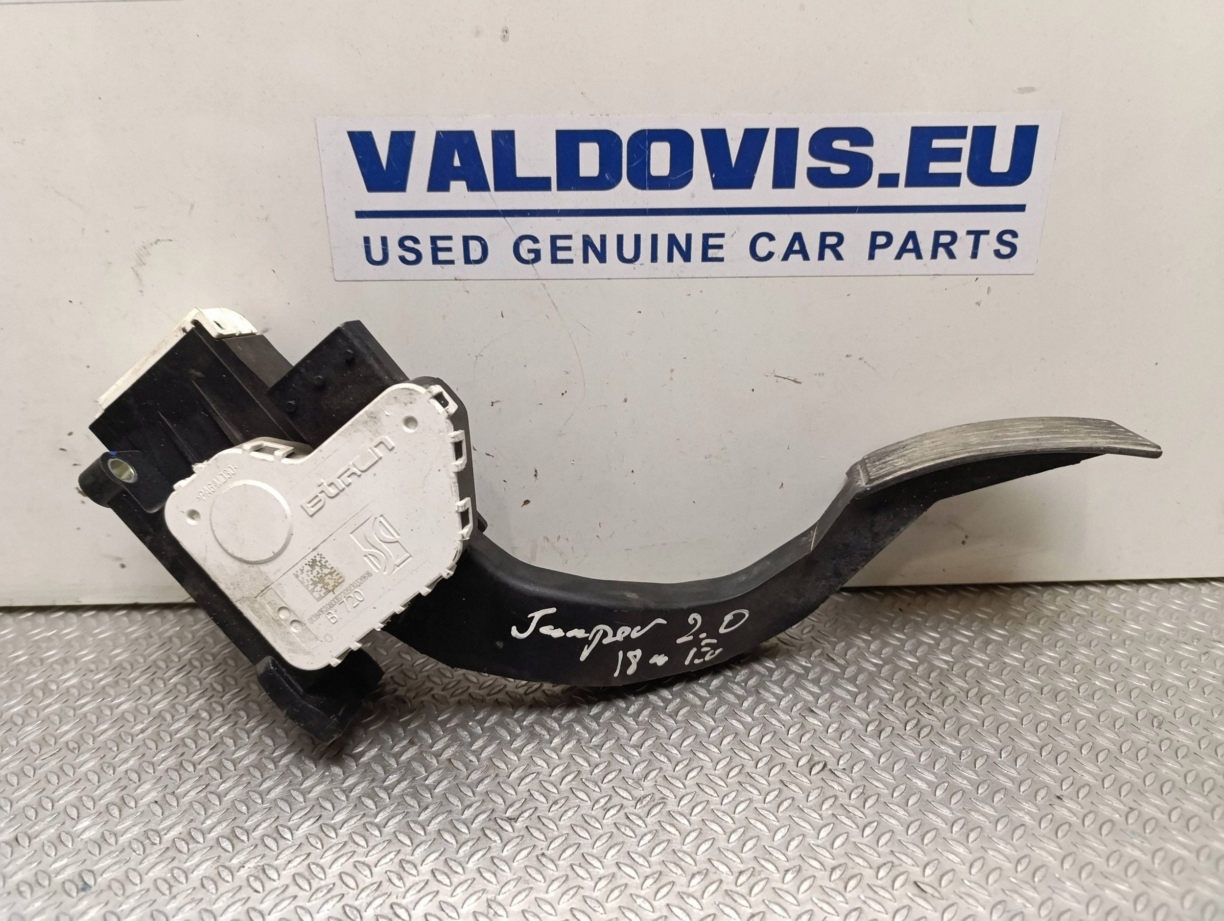 Pédale d'accélérateur Citroën Jumper 0138416208 image 2