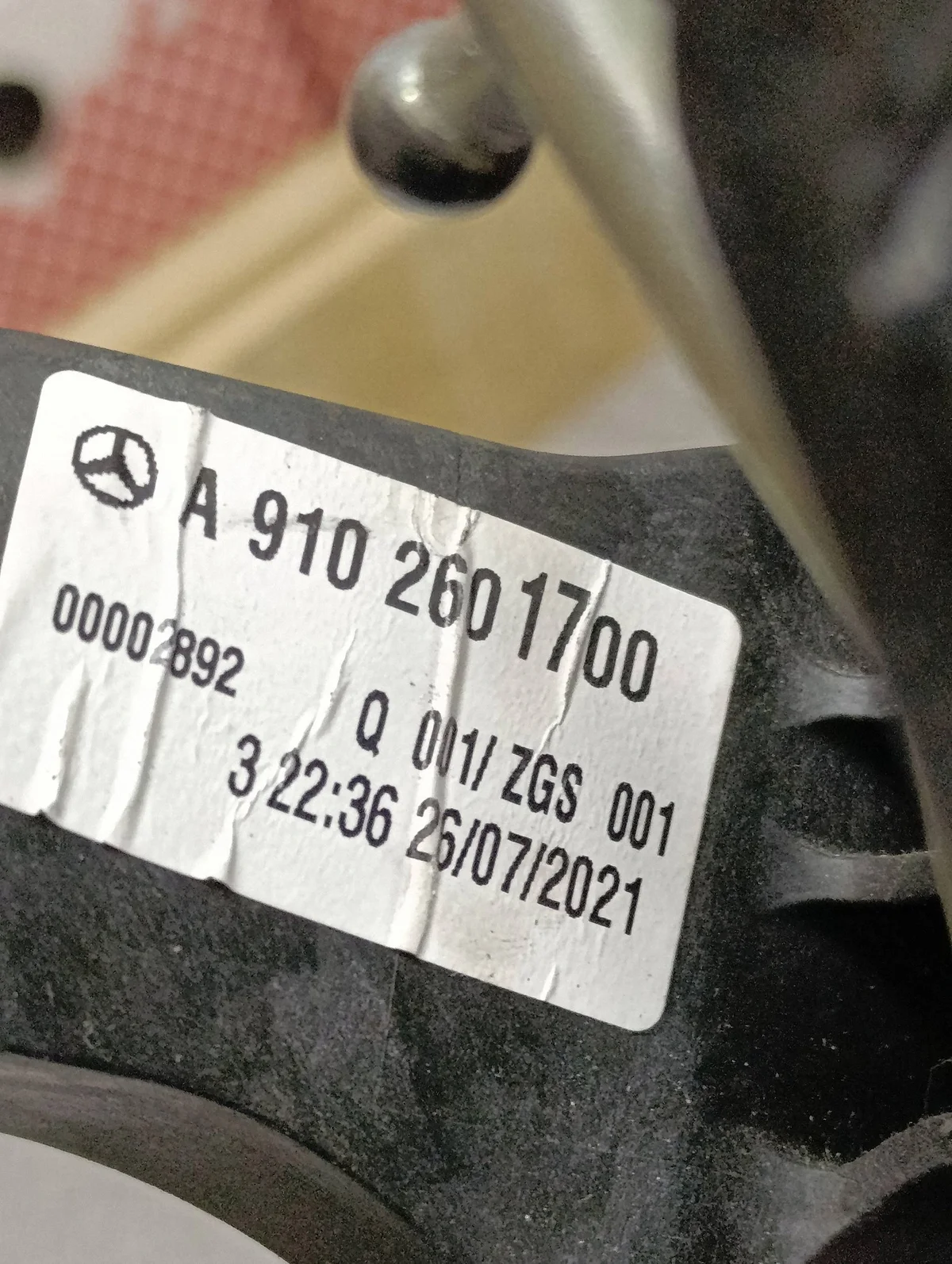 Schakelpook Mercedes Sprinter W907 W910 image 4