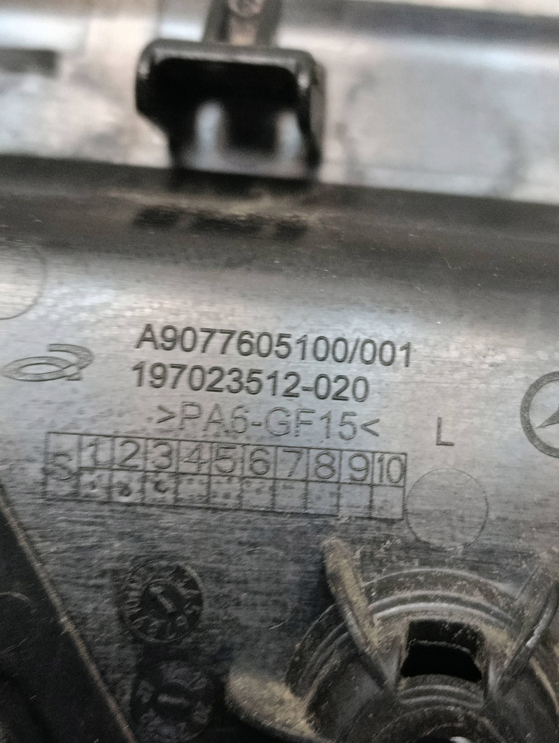 Innerdörrhandtag Vänster Fram Mercedes Sprinter image 4