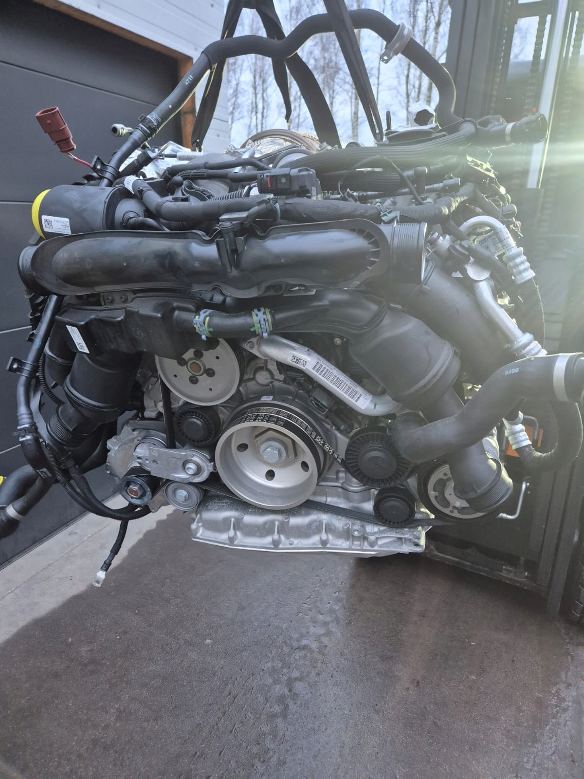 Moottori Audi 3.0TFSI CZS Käytetty
