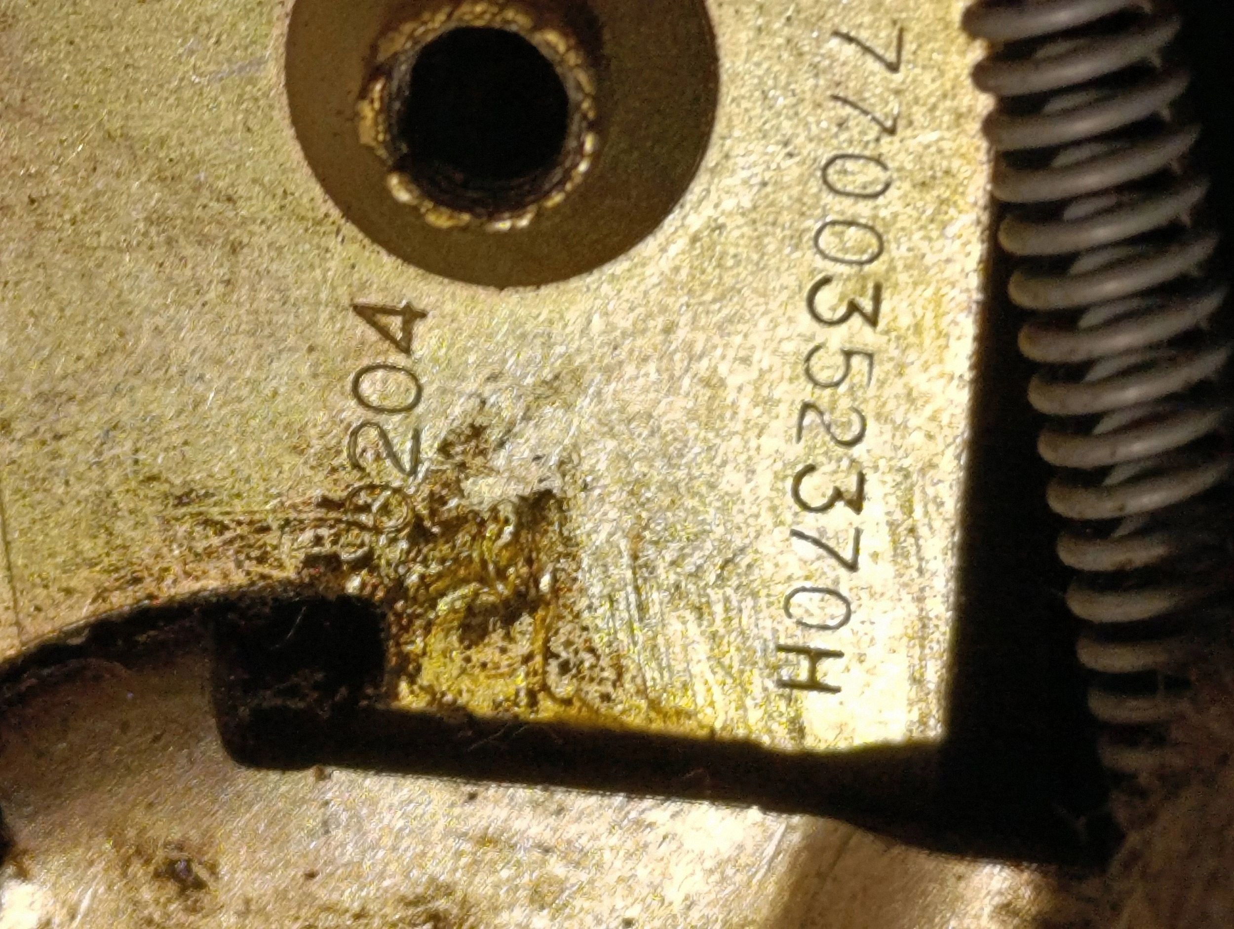 Poignée de porte Renault 7700352370H occasion image 5
