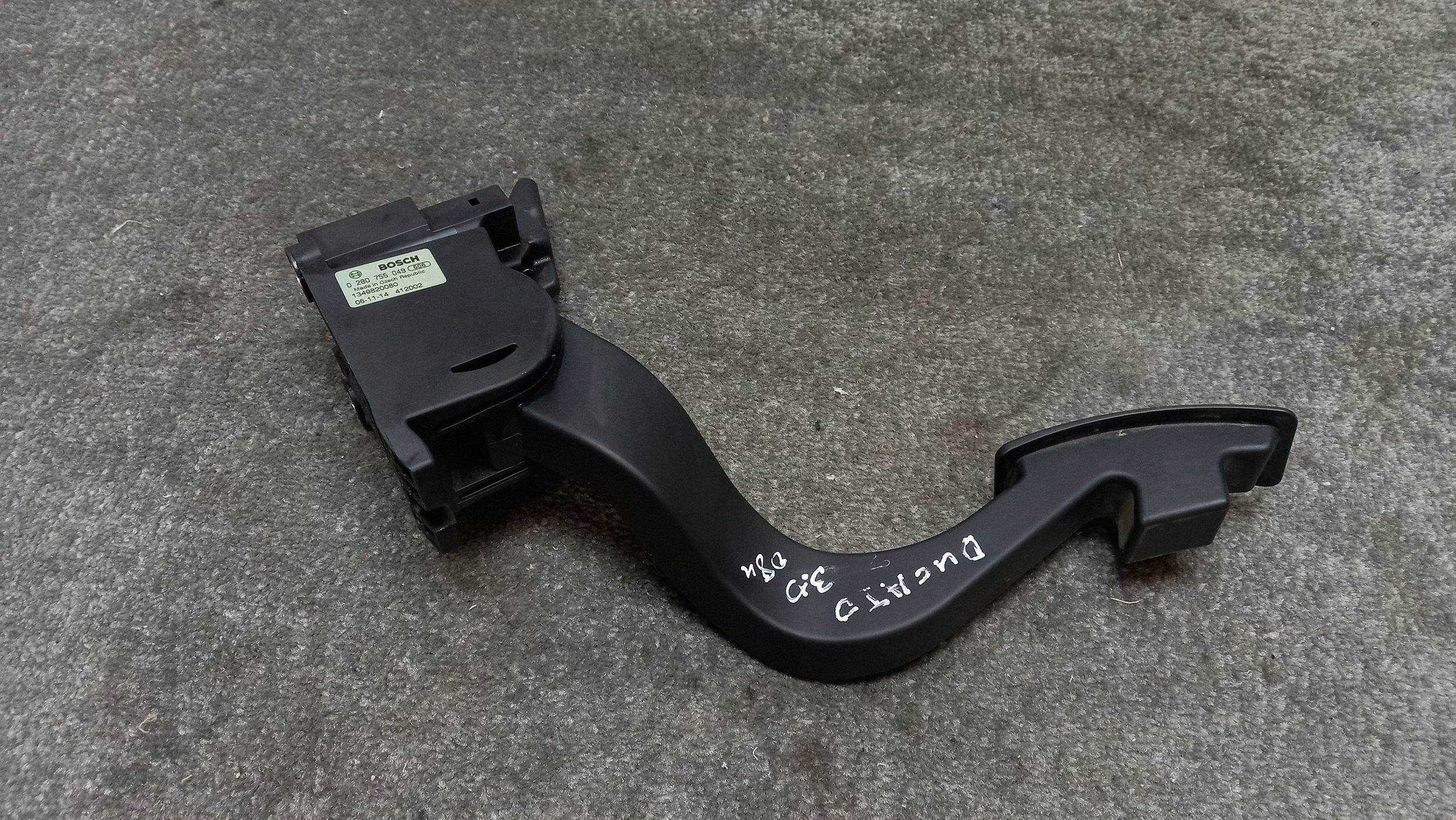 Pedale acceleratore Fiat Ducato 0265755049 image 2