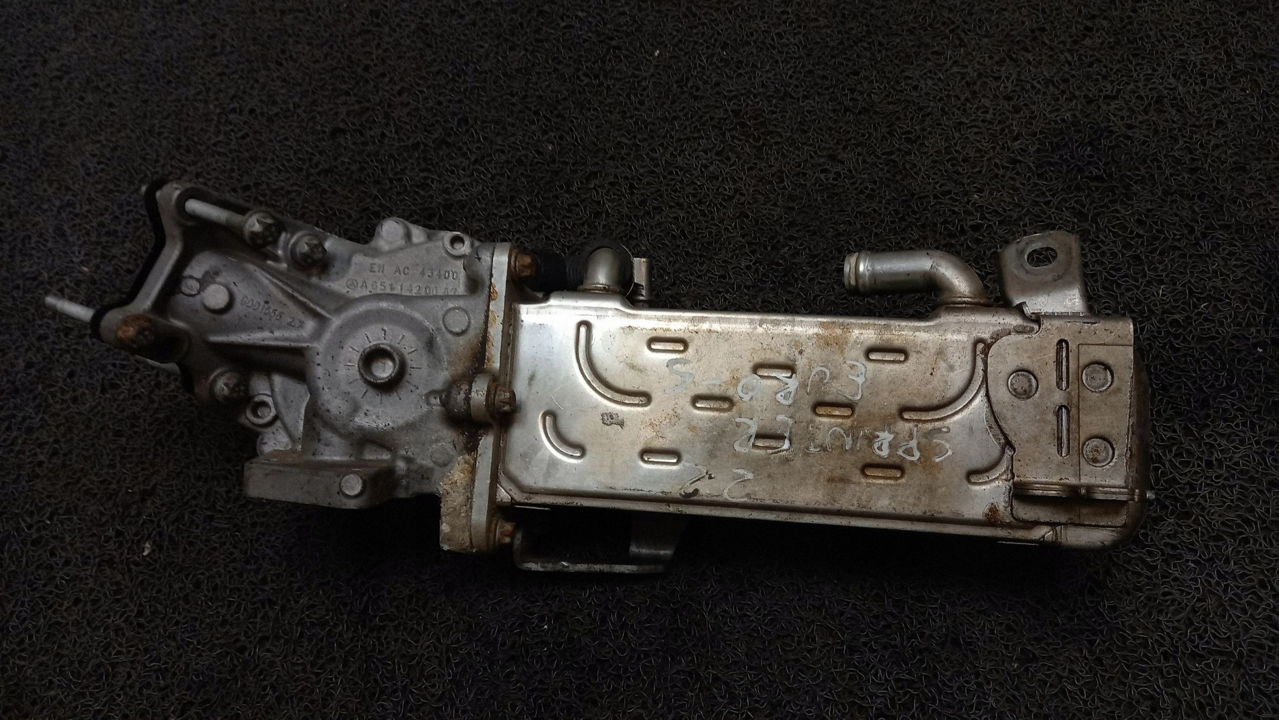 EGR-jäähdytin Mercedes-Benz Sprinter W906 image 3