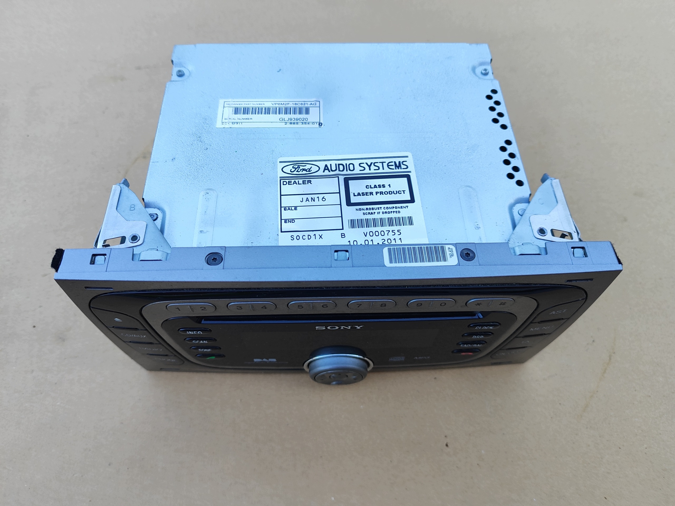 Autoradio Ford Kuga MK1 8V4T18C939LF image 5