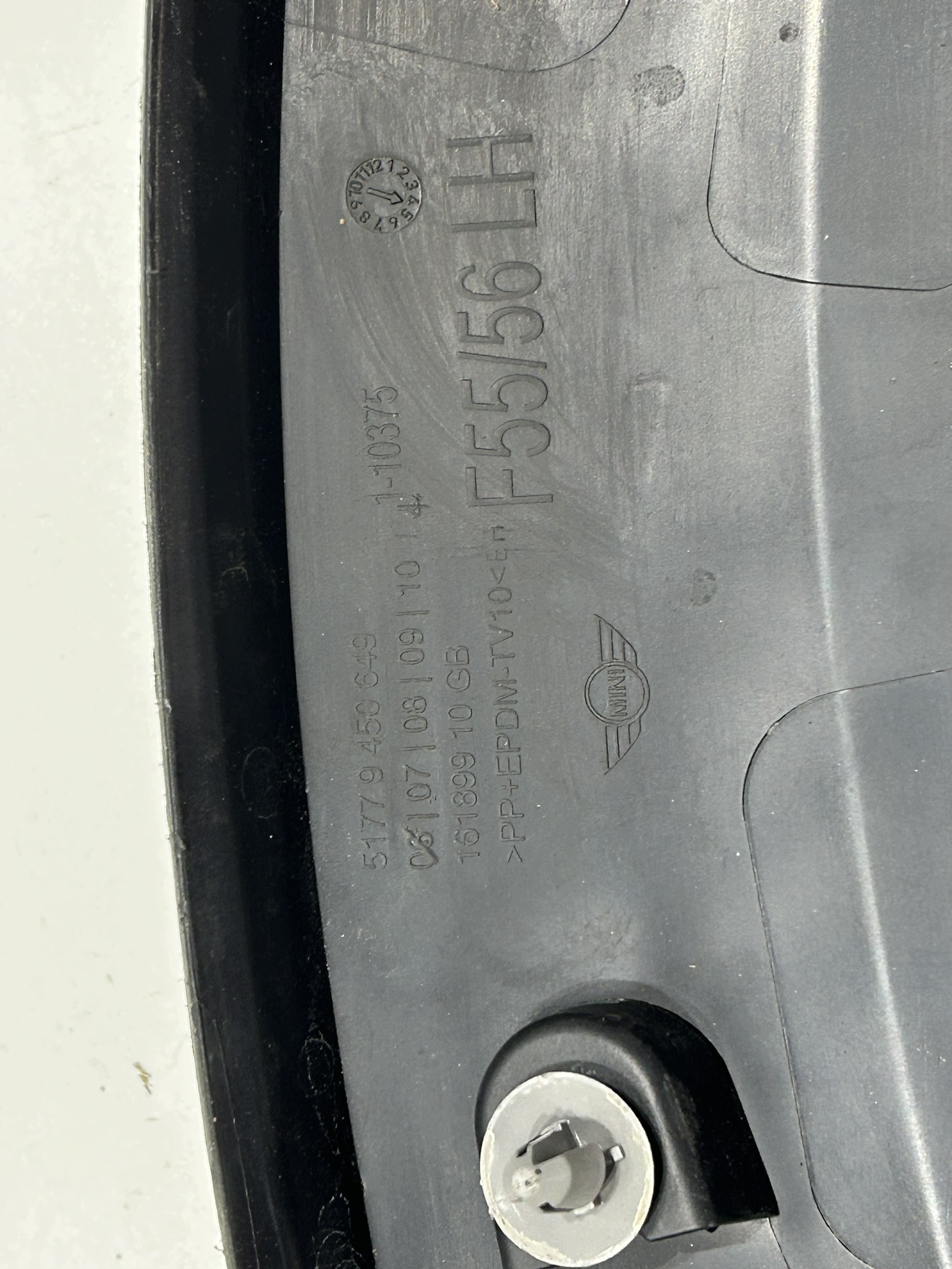 Mini Cooper F55 F56 Kotflügelverkleidung Links Vorne image 8