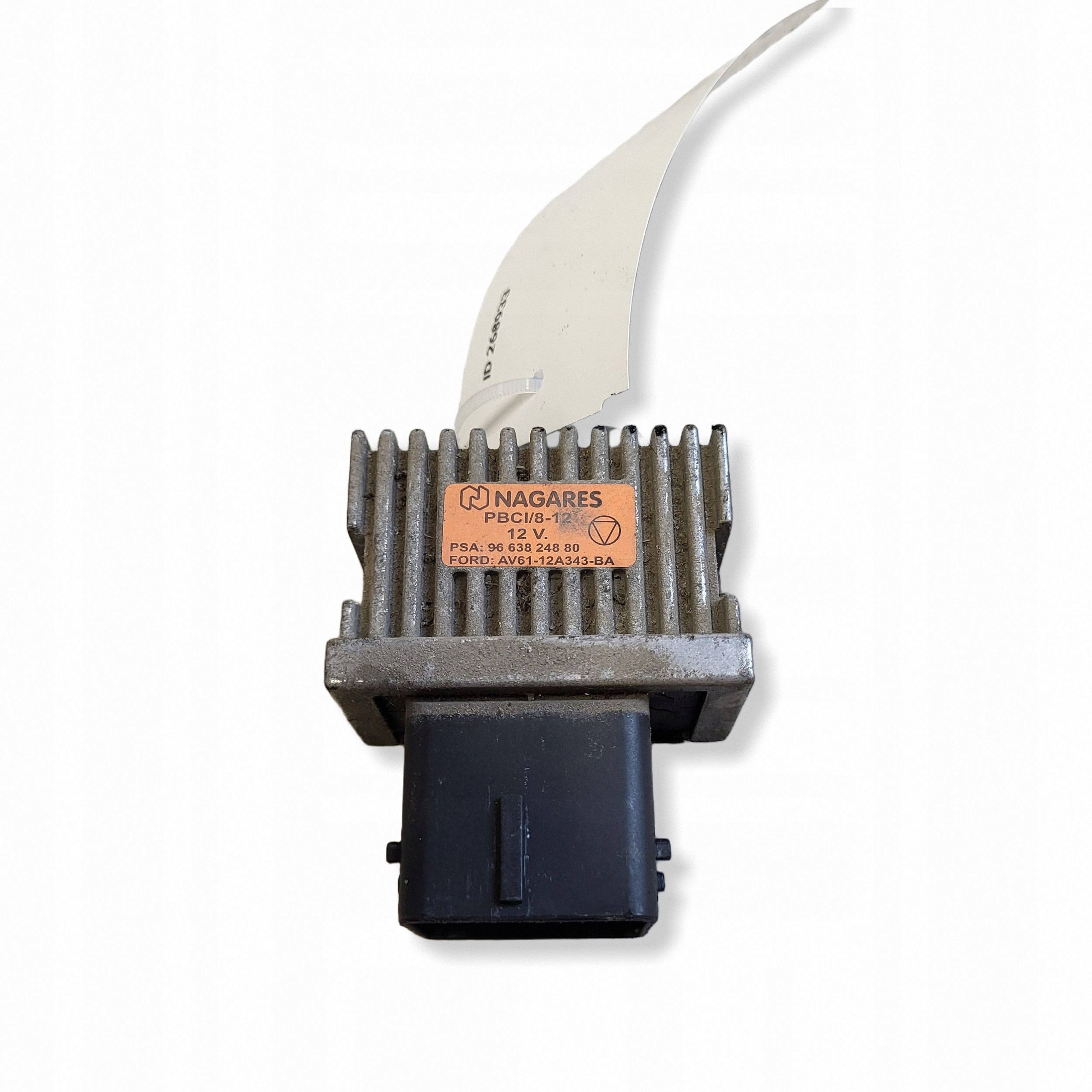 2010 Citroen C5 Blower Resistor 9663824880 image 2
