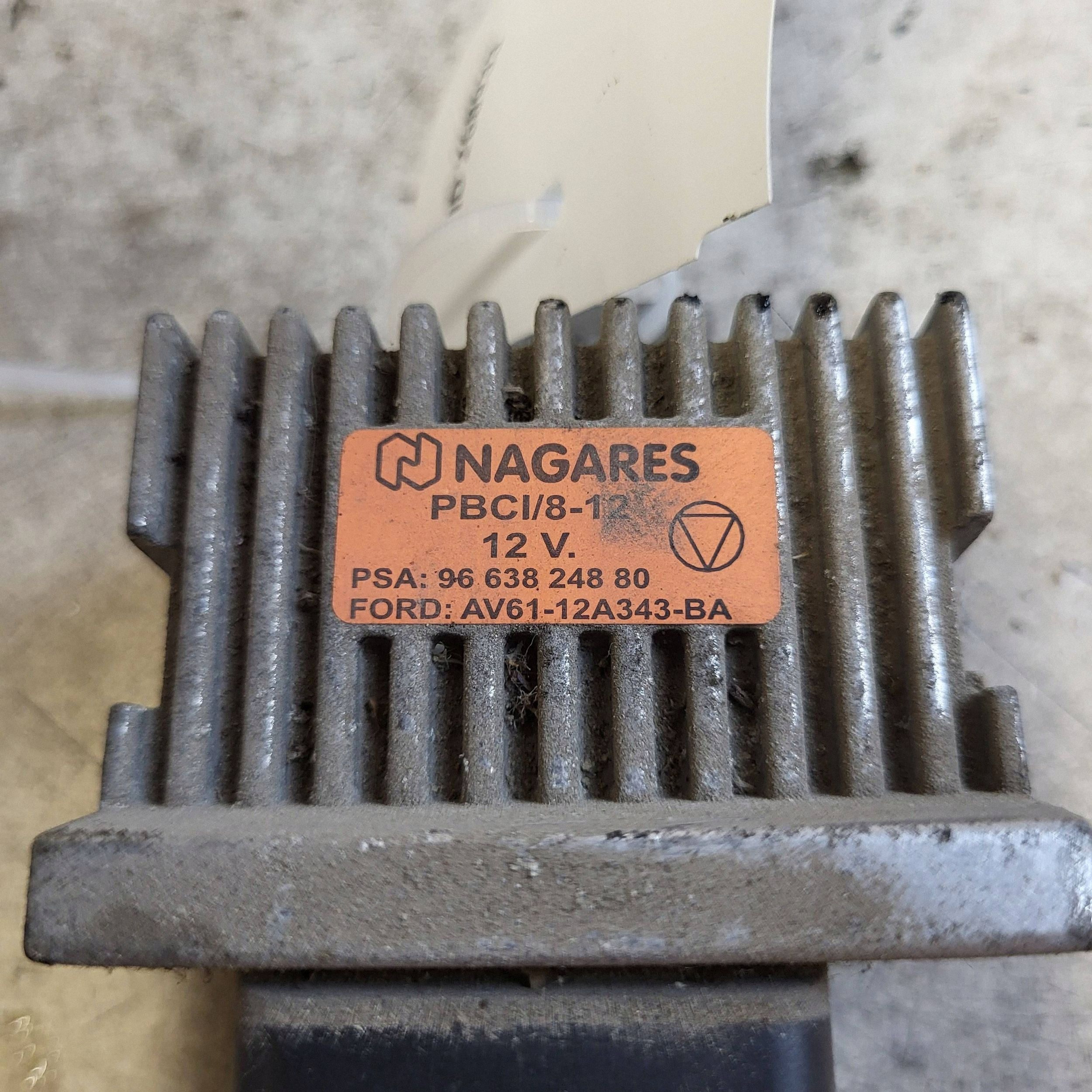2010 Citroen C5 Blower Resistor 9663824880 image 4